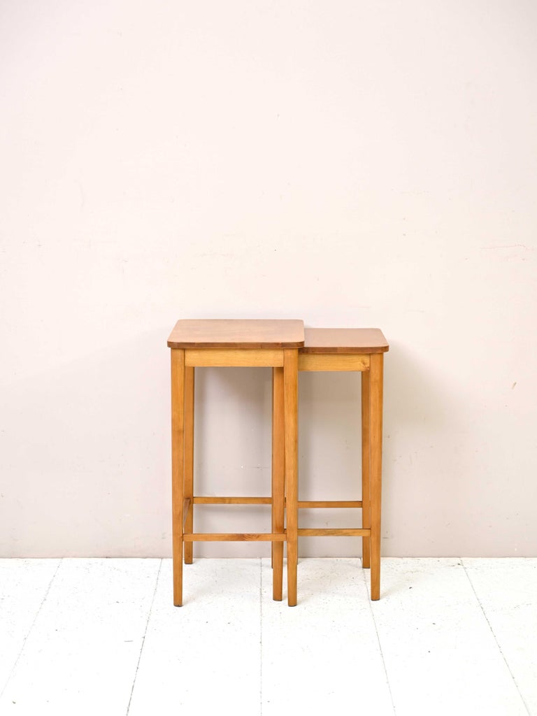 Set of 2 Sofa Tables For Sale at 1stDibs