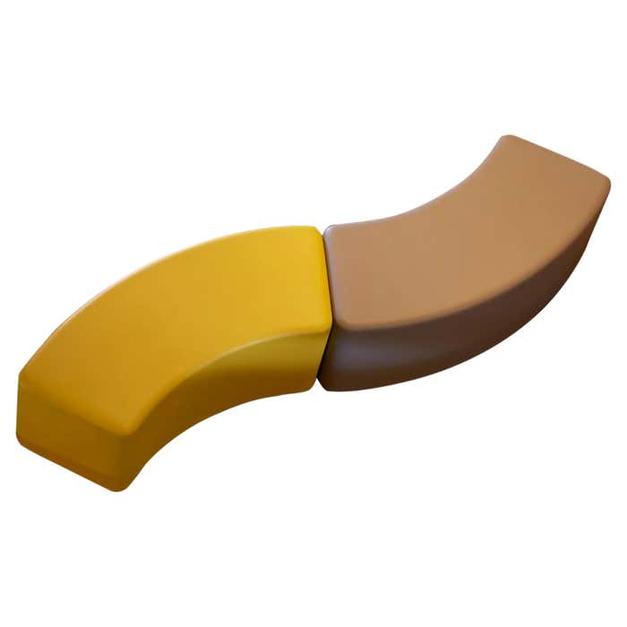 Set Of 2 Soft Snake Modular Seats by SLIDE Studio For Sale at 1stDibs