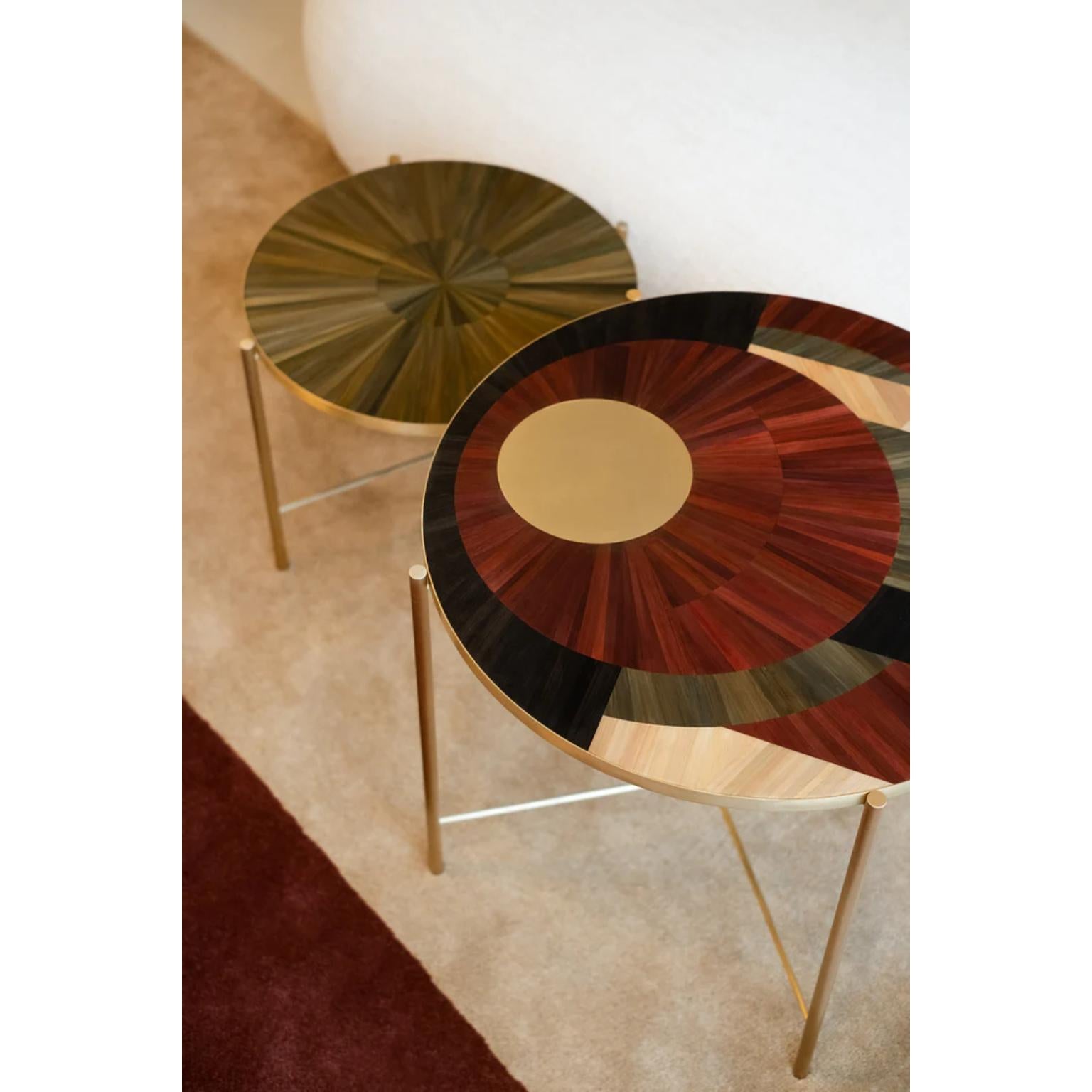 Contemporary Set Of 2 Solomia 1 Coffee Tables by Ruda Studio For Sale
