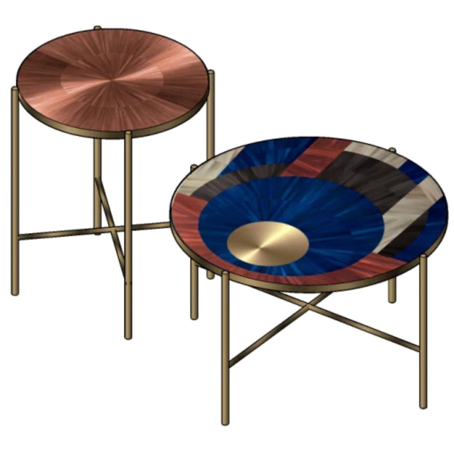 Set Of 2 Solomia 2 Coffee Tables by Ruda Studio For Sale