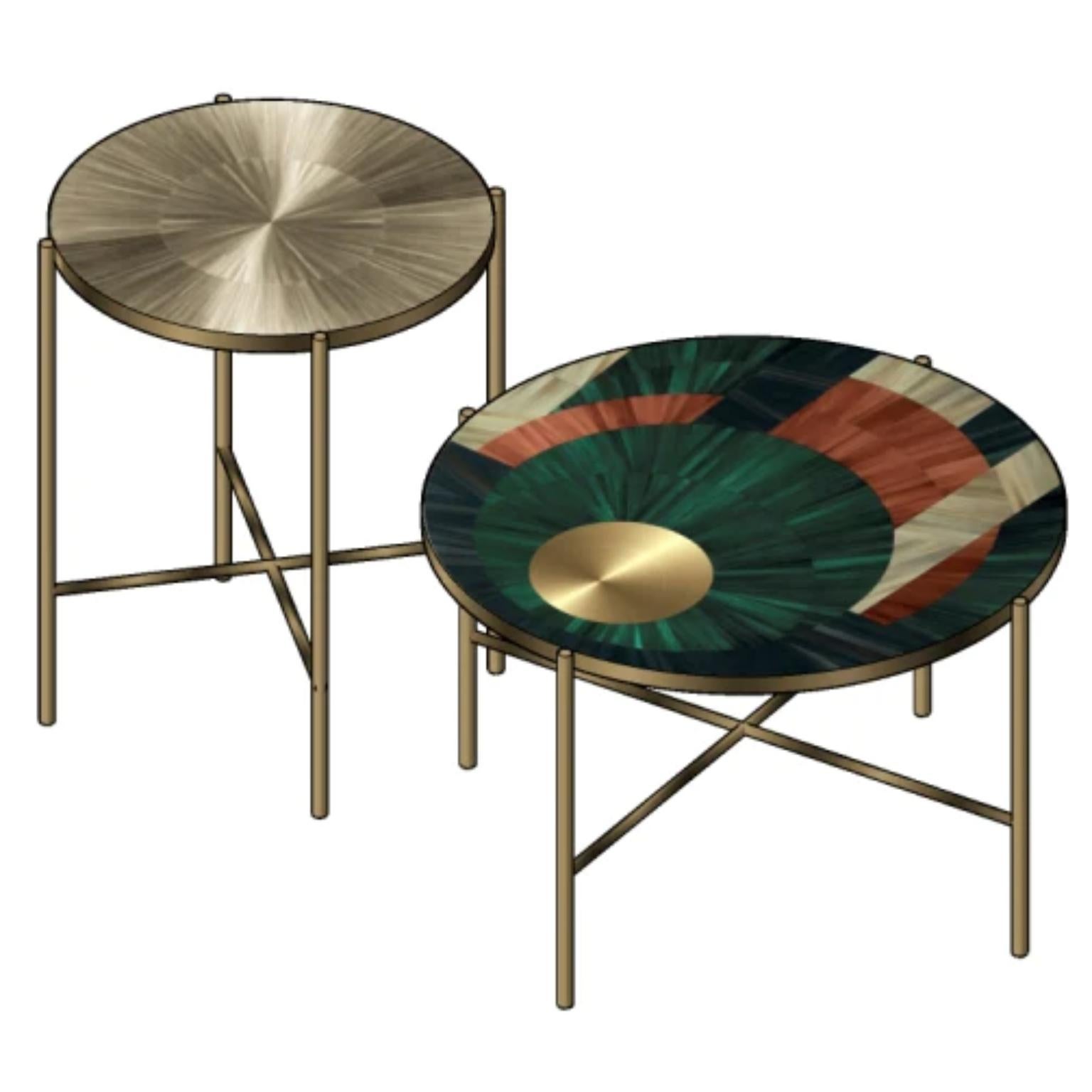 Set Of 2 Solomia 2 Coffee Tables by Ruda Studio For Sale