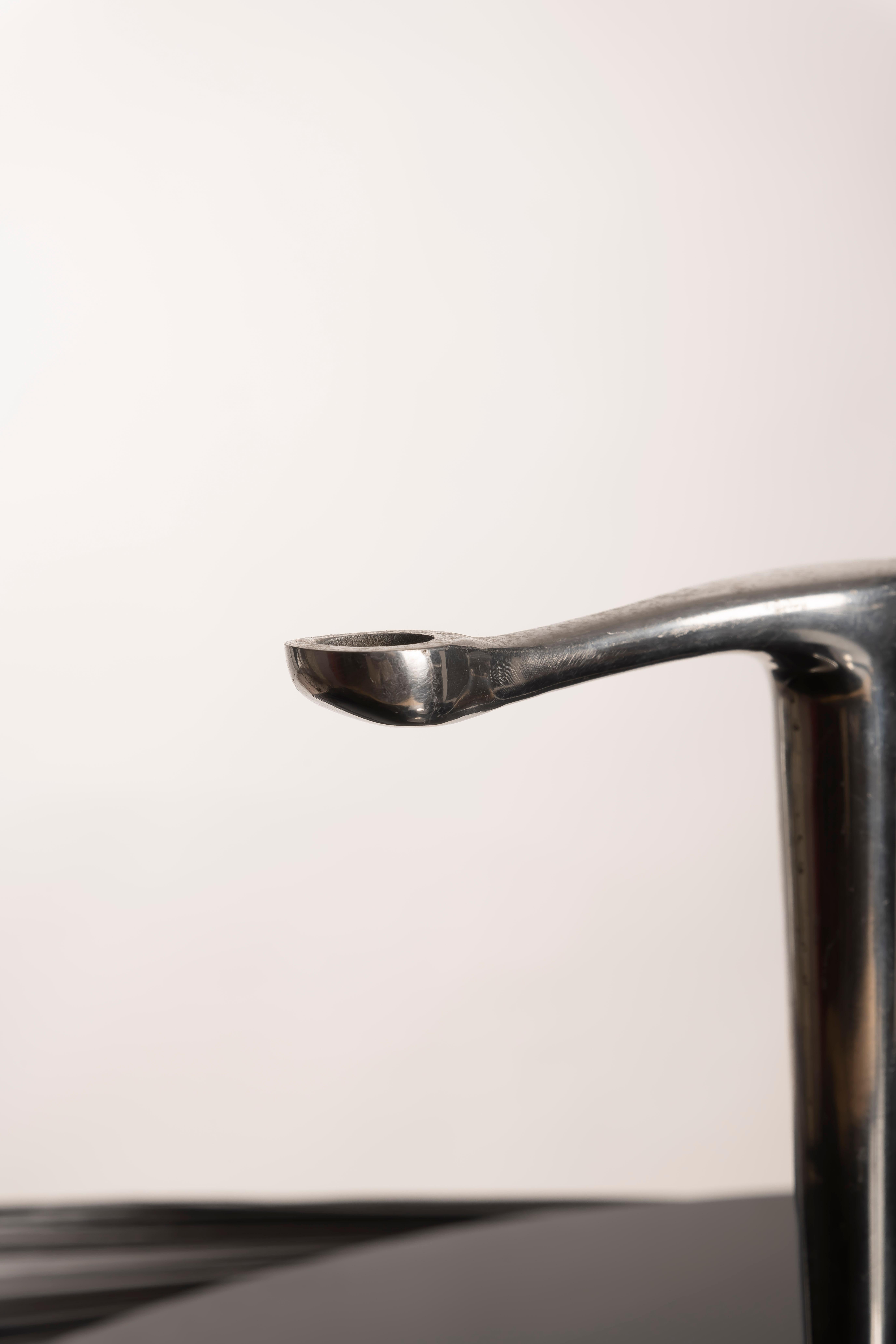 Set di 2 portacandele A Space Age in alluminio Jorge Pensi Design in vendita 2