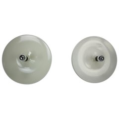 Set of 2 Space Age Ceiling or Wall Lights by Holsen Leuchten, 1960s, Germany