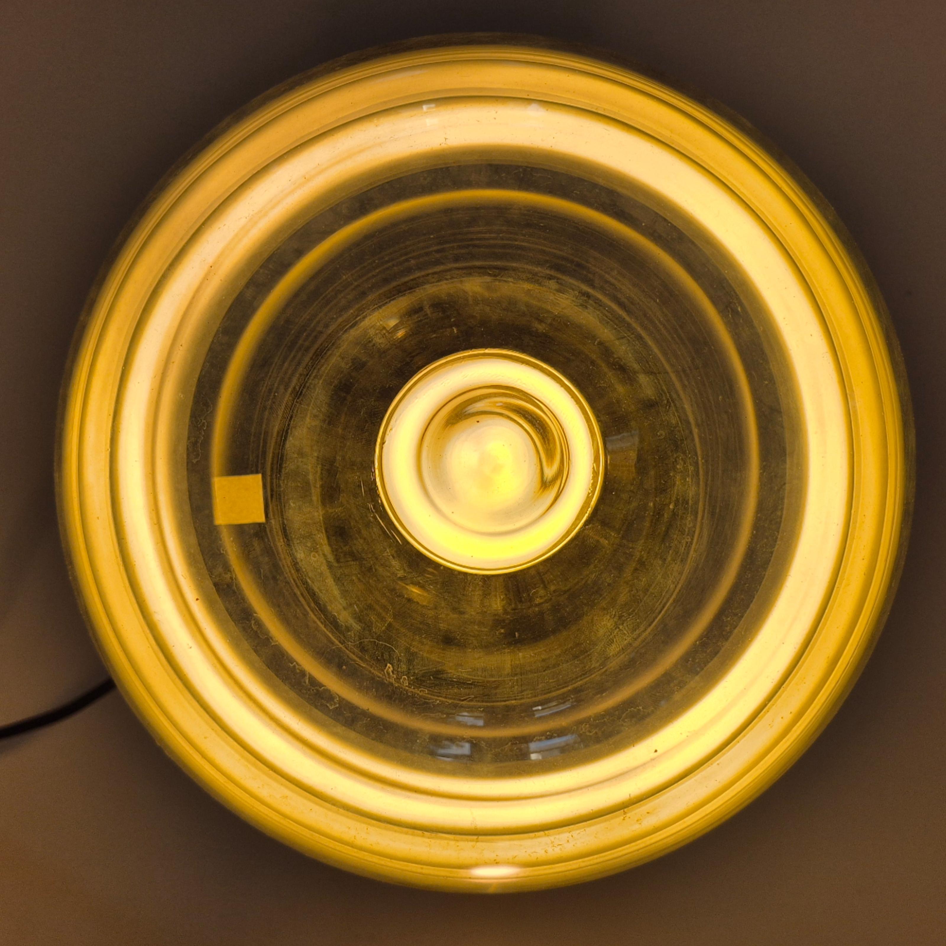 Allemand Ensemble de 2 lampes Space Age par Süssmuthglas, Allemagne, années 1960 en vente