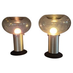 Ensemble de 2 lampes Space Age par Süssmuthglas, Allemagne, années 1960