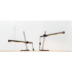 Set of 2 Space Age Postmodern German Table Lamps from Kotzolt Leuchten, 1970s