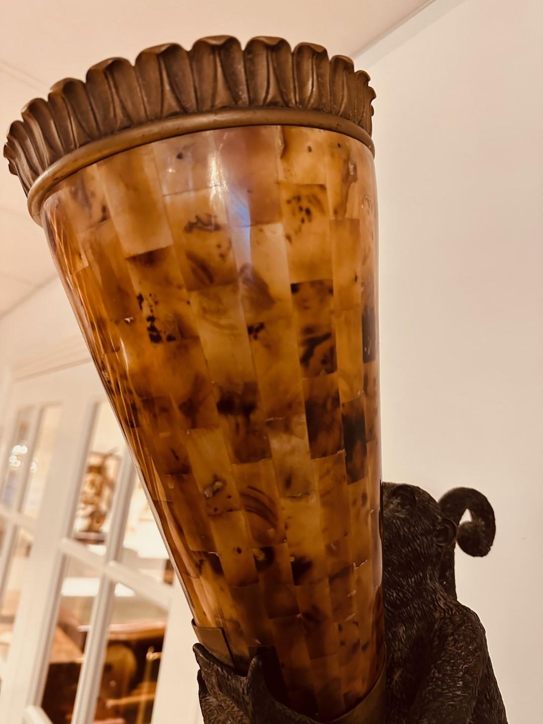 bellhop monkey lamp