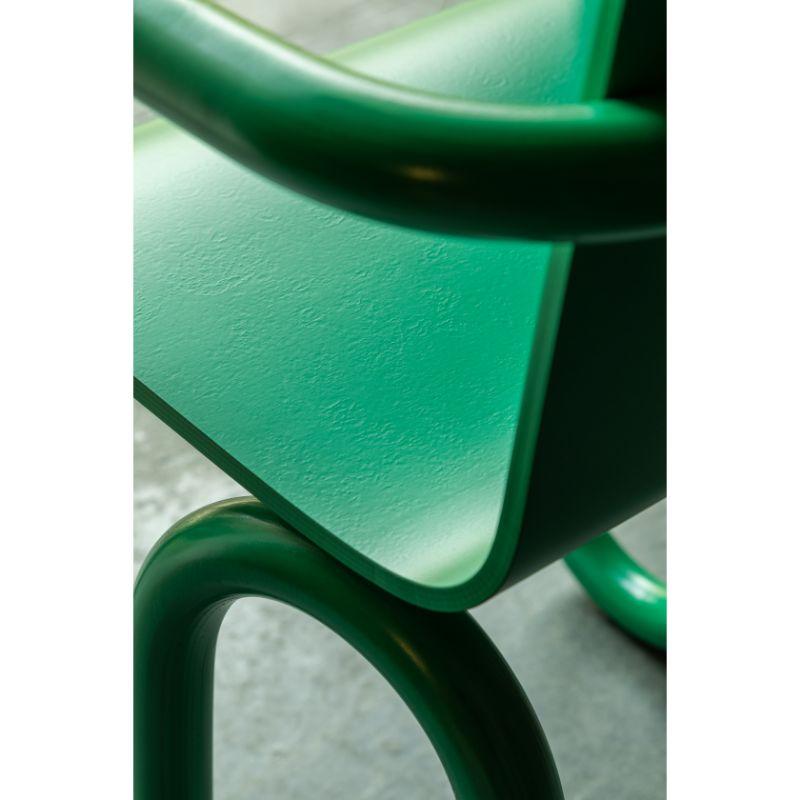 Finnish Set of 2 Spectrum Green, Kolho Original Lounge Chairs, Mdj Kuu by Made by Choice
