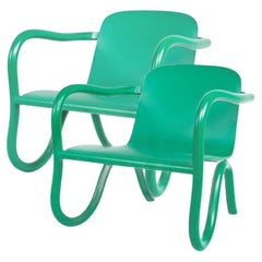 Set of 2 Spectrum Green, Kolho Original Lounge Chairs, Mdj Kuu by Made by Choice