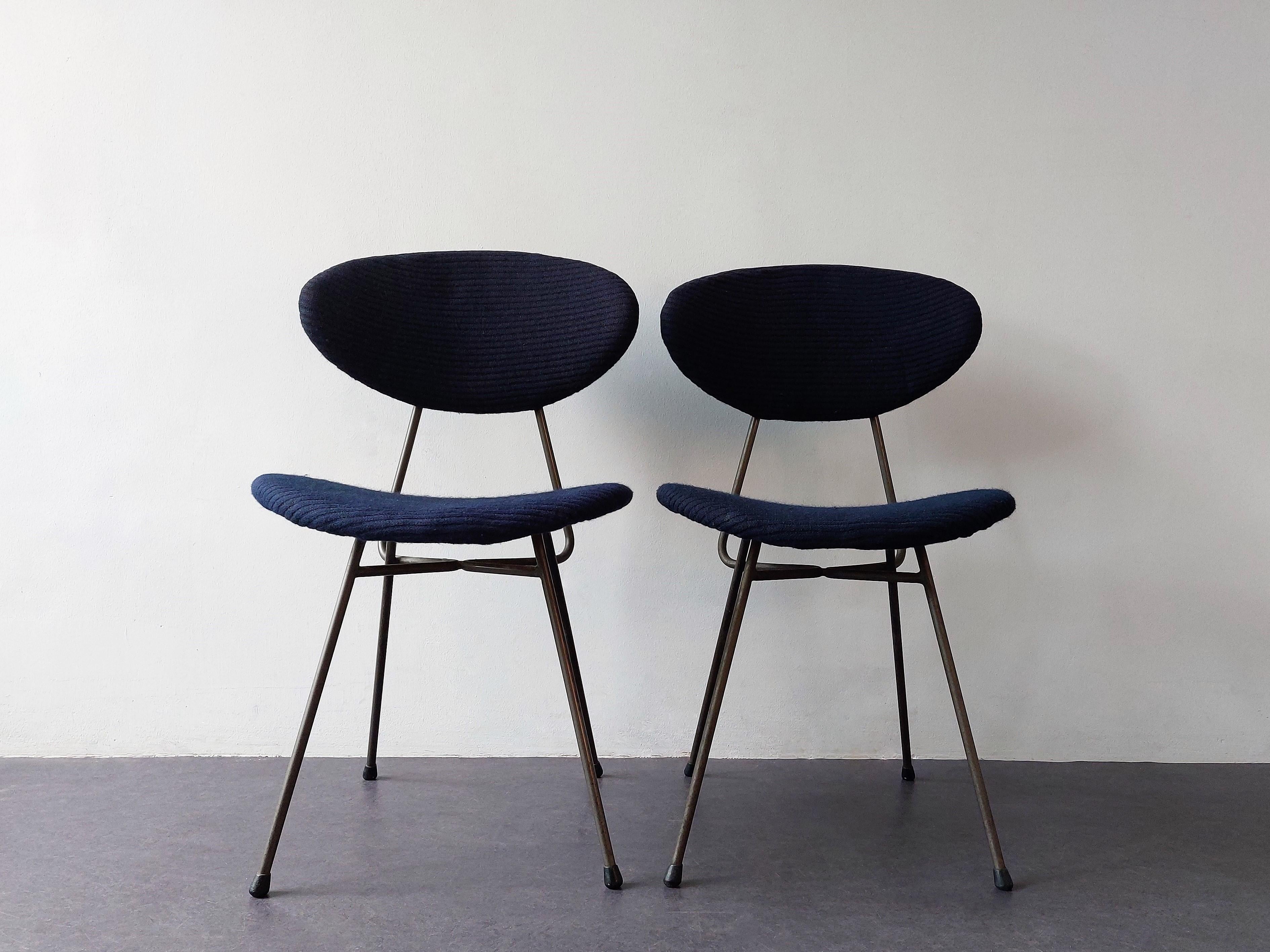 Mid-Century Modern Set of 2 'Staatsmijnen' Chairs by Rob Parry & Emile Truijen, Netherlands, 1955 For Sale