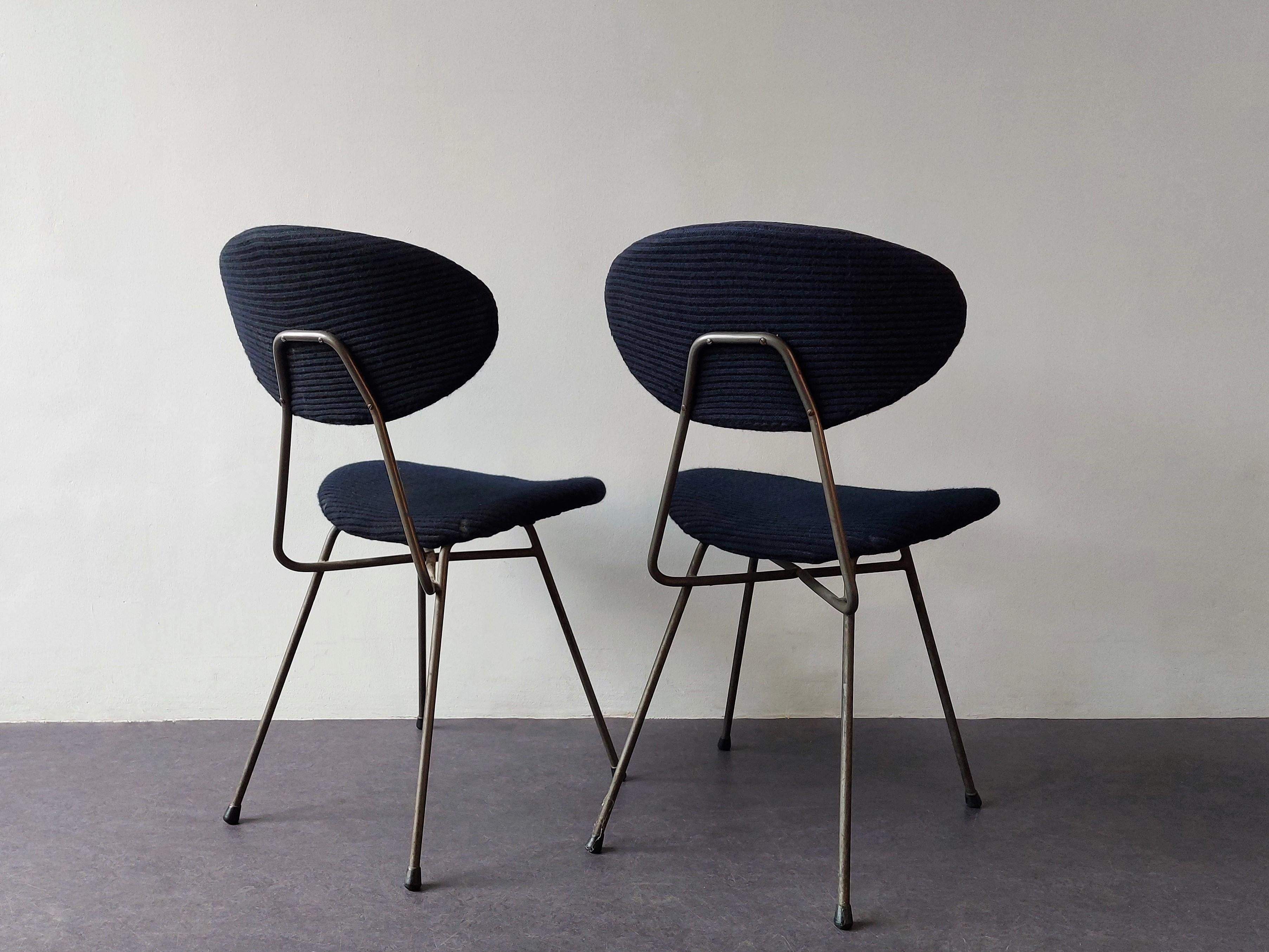 Set of 2 'Staatsmijnen' Chairs by Rob Parry & Emile Truijen, Netherlands, 1955 In Good Condition For Sale In Steenwijk, NL