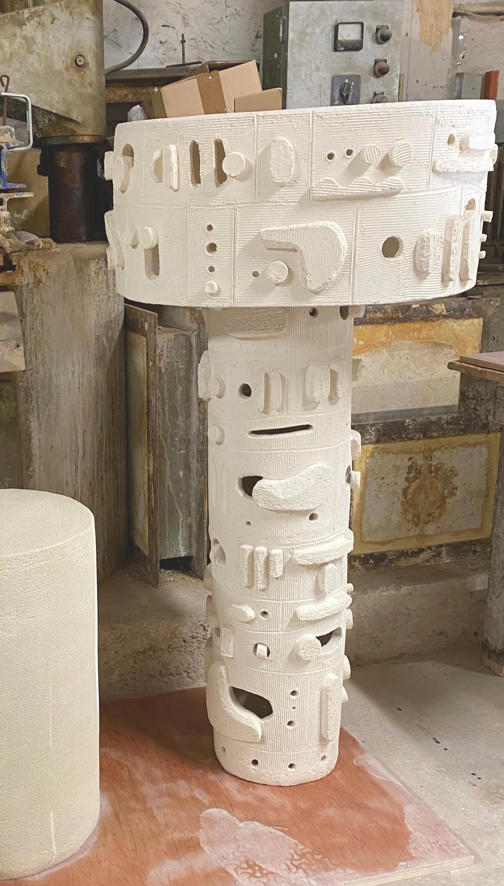 Modern Set of 2 Standing Lamp by Olivia Cognet For Sale
