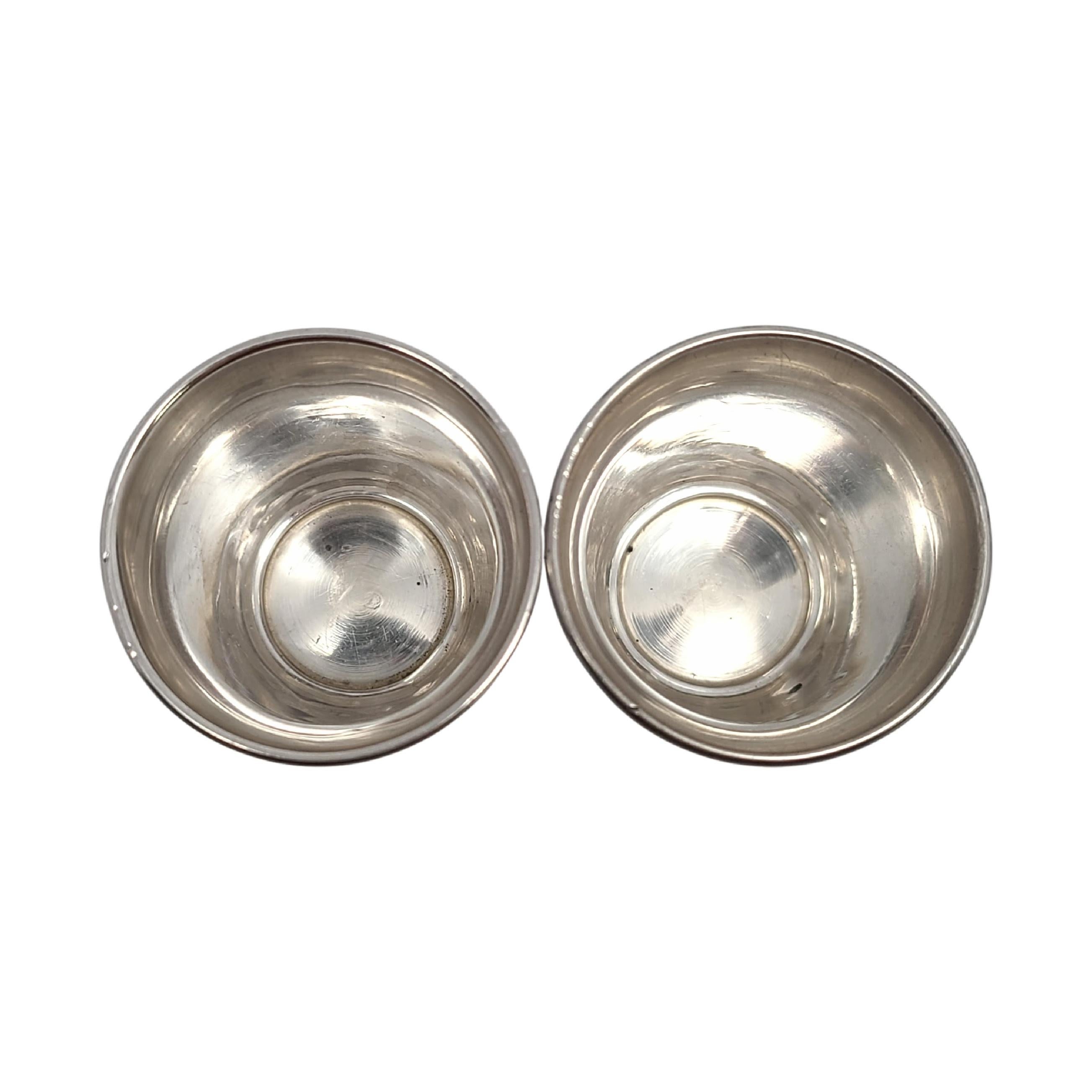 2er-Set Kiddush-Tassen aus Sterlingsilber 1