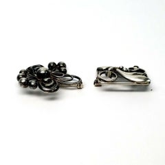 Set of 2 Sterling Silver Vintage John Lauritzen Pins