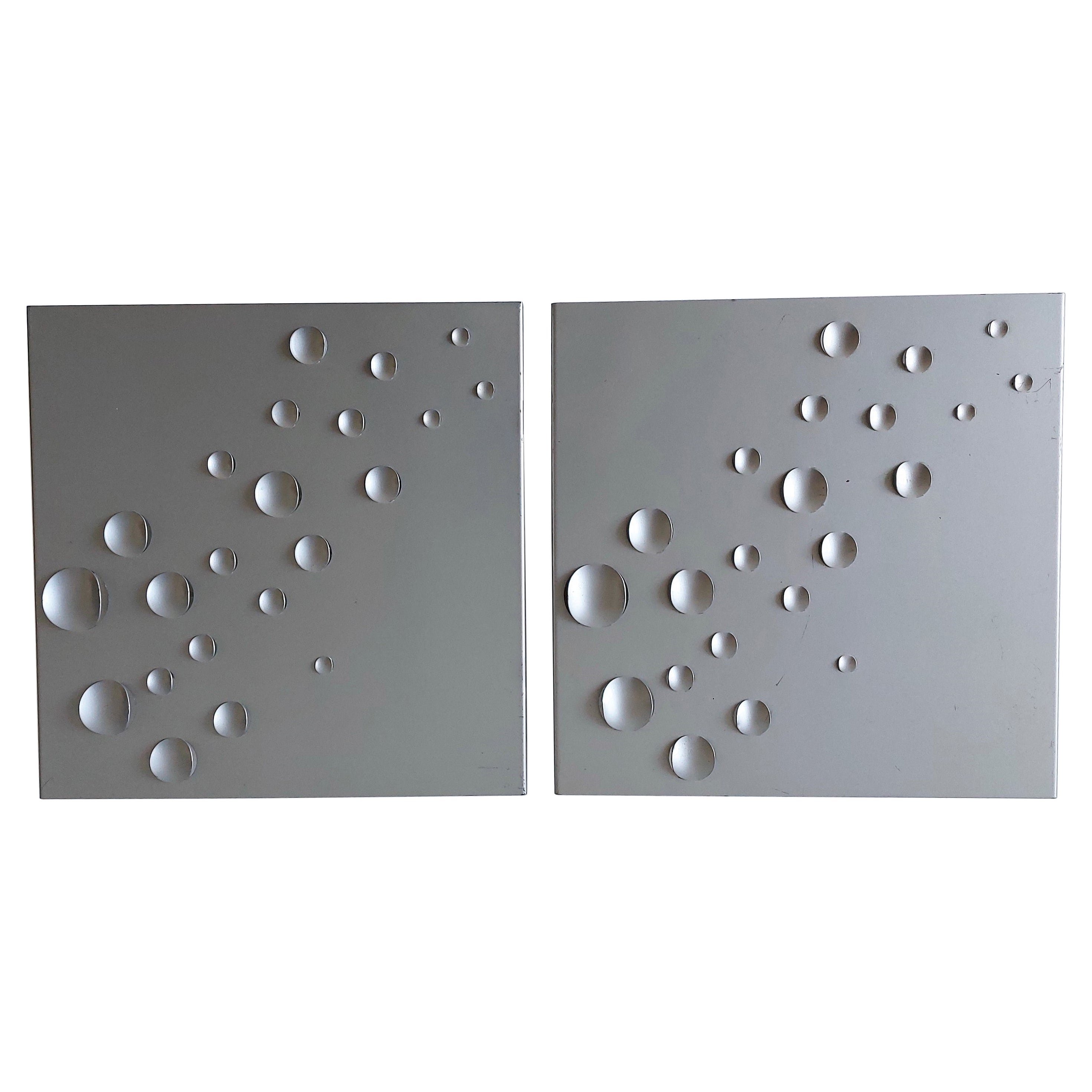 Ensemble de 2 appliques murales en sterrenregen d'Evert Jelle Jelles pour Raak, années 1960