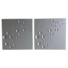 Ensemble de 2 appliques murales en sterrenregen d'Evert Jelle Jelles pour Raak, années 1960