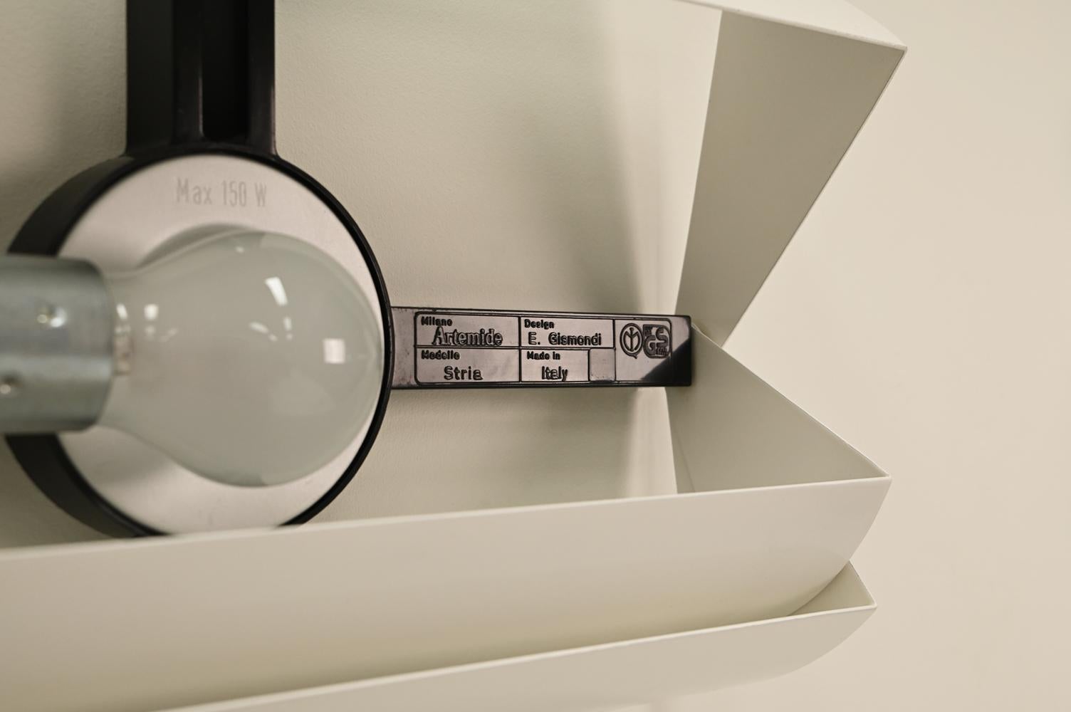 Set di 2 lampade da parete Stria di Ernesto Gismondi per Artemide, anni '80. in vendita 2