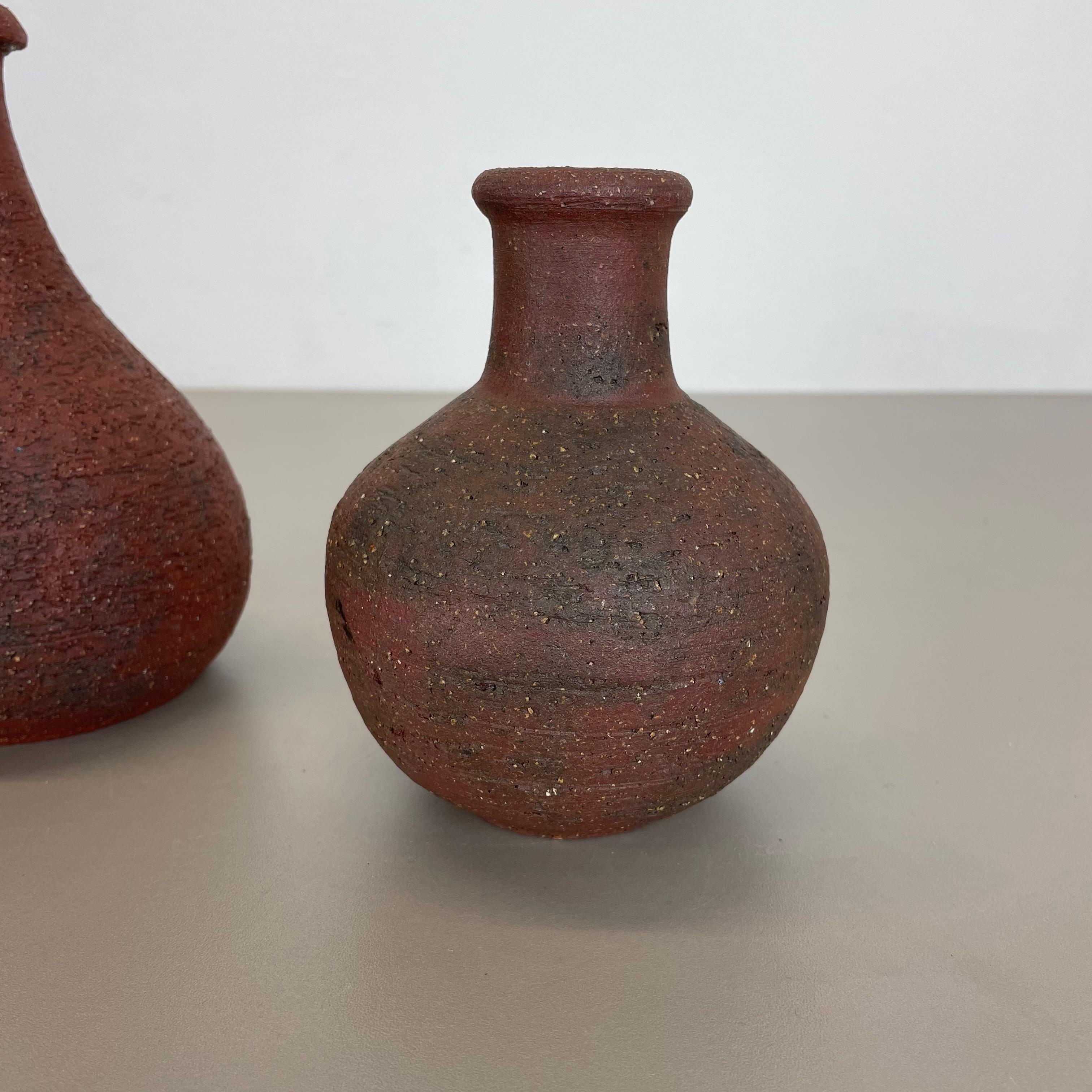 Set of 2 Studio Pottery Sculptural Objects Gerhard Liebenthron, Germany, 1970s For Sale 6