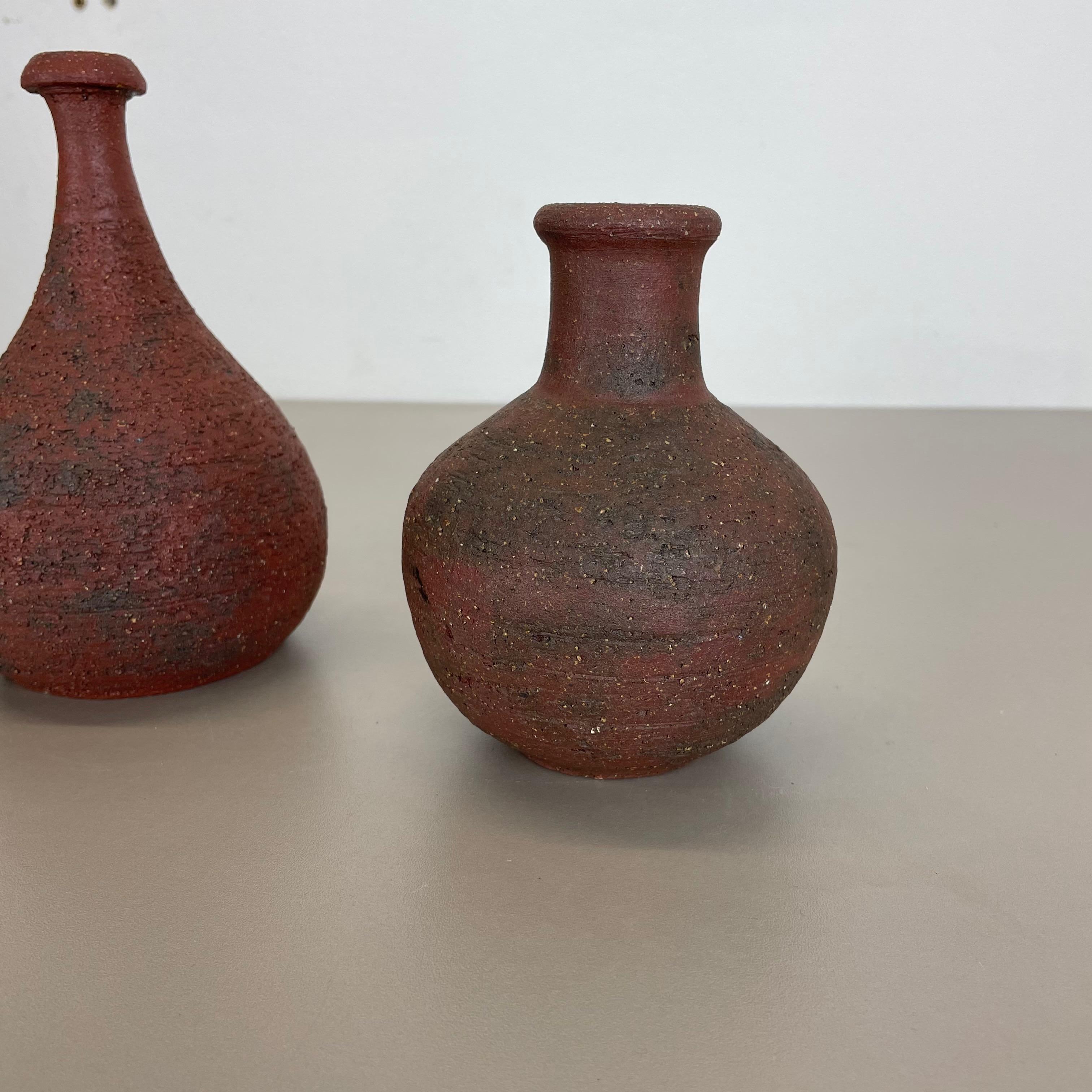 Set von 2 skulpturalen Objekten aus Studio-Keramik Gerhard Liebenthron, Deutschland, 1970er Jahre im Angebot 5