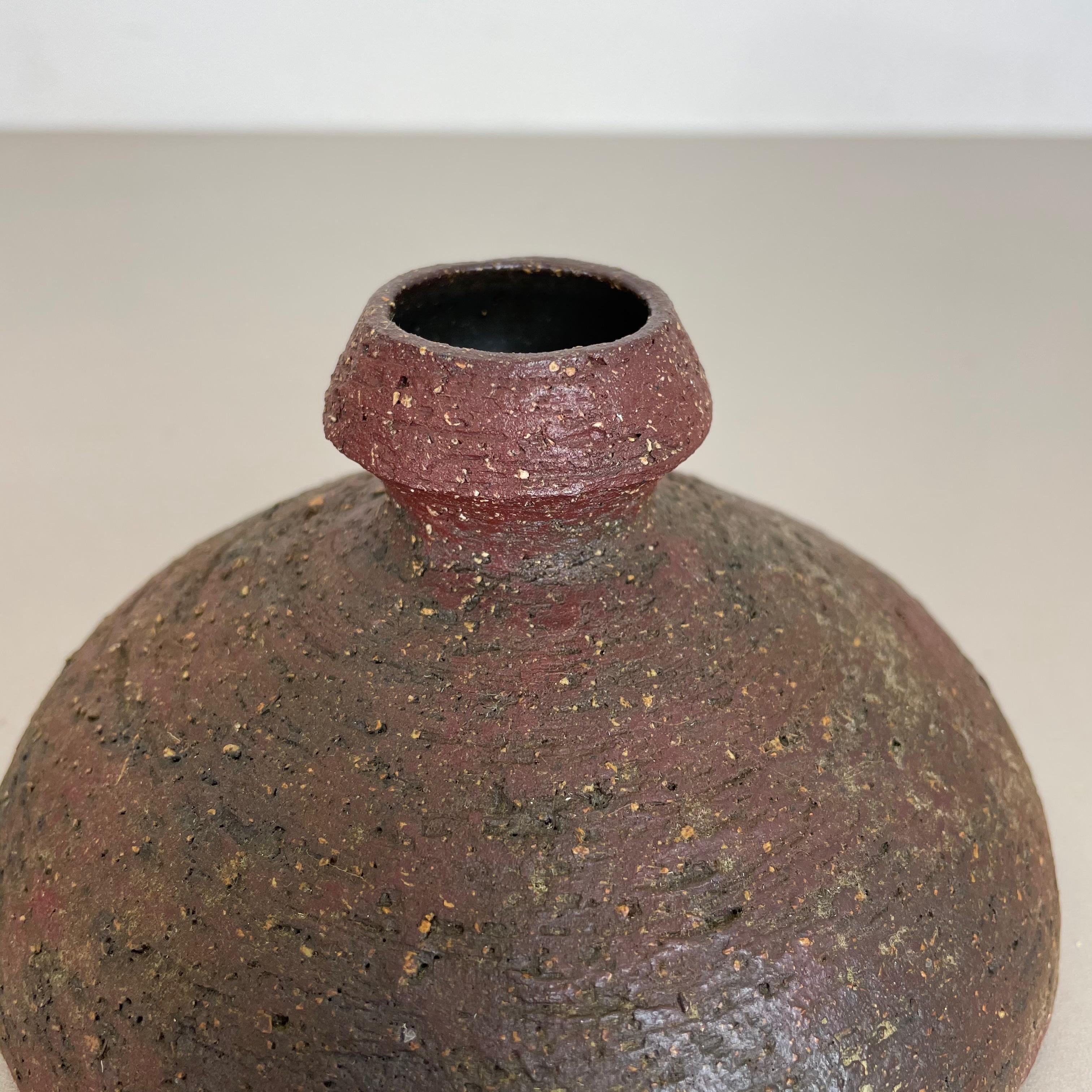 Set di 2 oggetti scultorei in Studio Pottery Gerhard Liebenthron, Germania, anni '70 in vendita 8