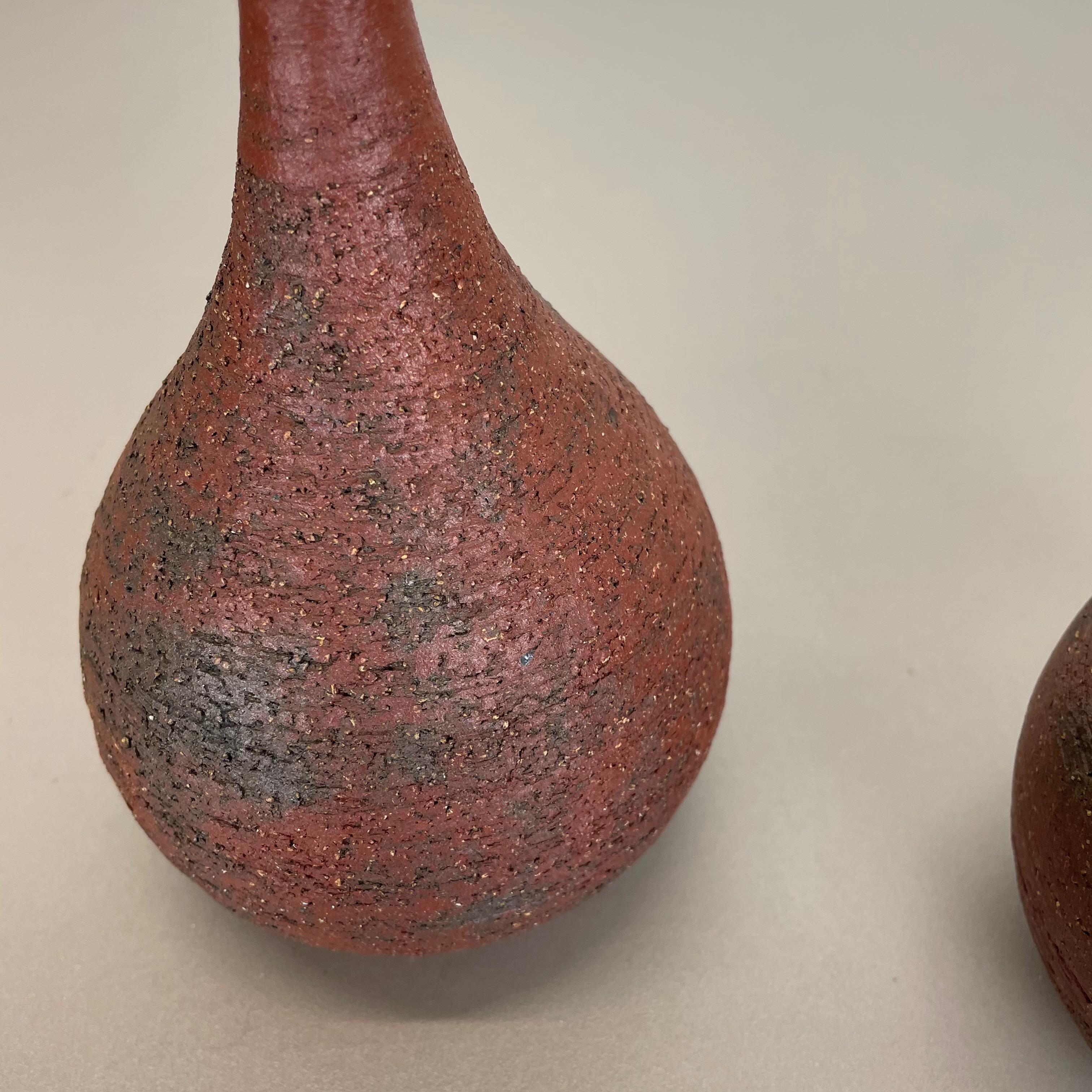 Set of 2 Studio Pottery Sculptural Objects Gerhard Liebenthron, Germany, 1970s For Sale 3