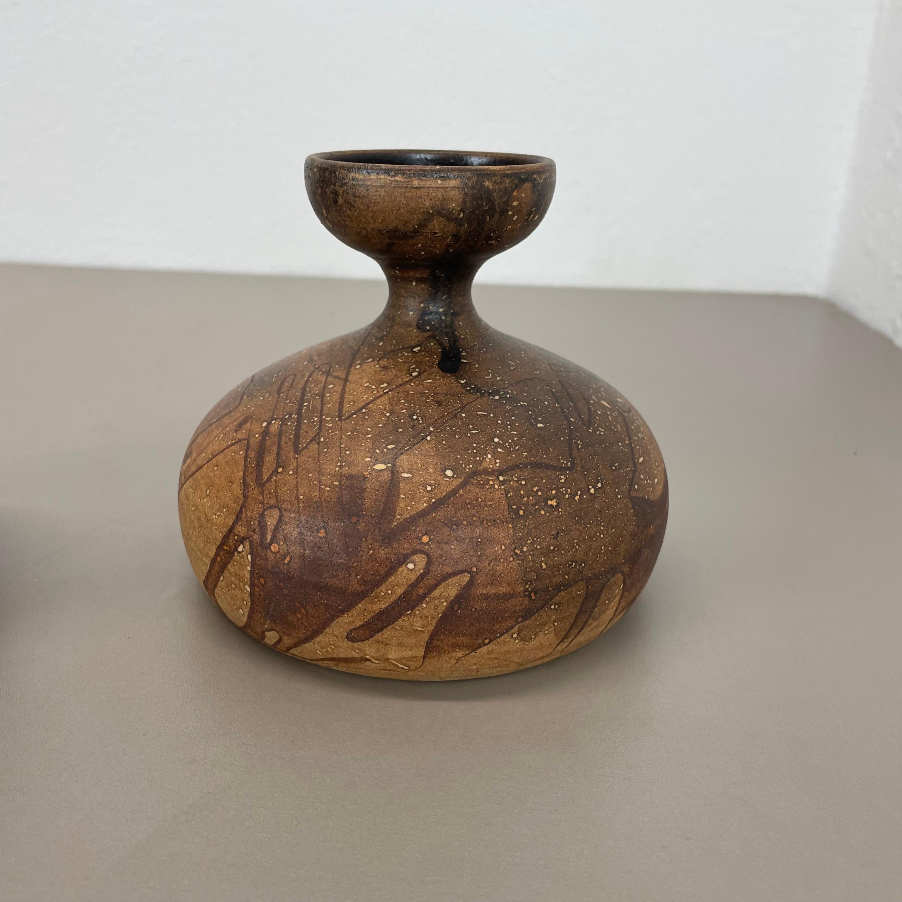 Satz von 2 Studio Pottery Skulpturale Objekte Gerhard Liebenthron, Deutschland, 1980er Jahre im Angebot 4