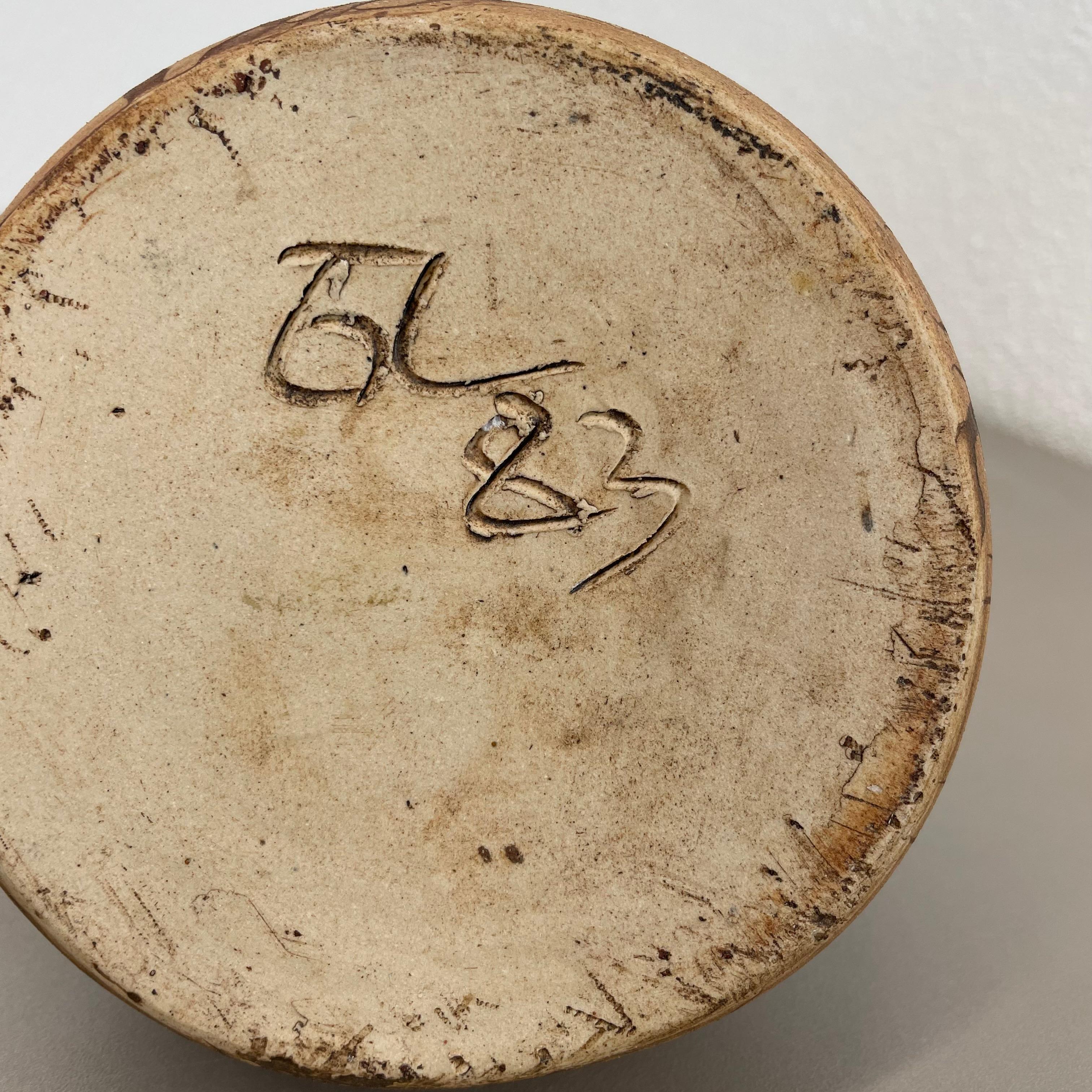 Satz von 2 Studio Pottery Skulpturale Objekte Gerhard Liebenthron, Deutschland, 1980er Jahre im Angebot 14