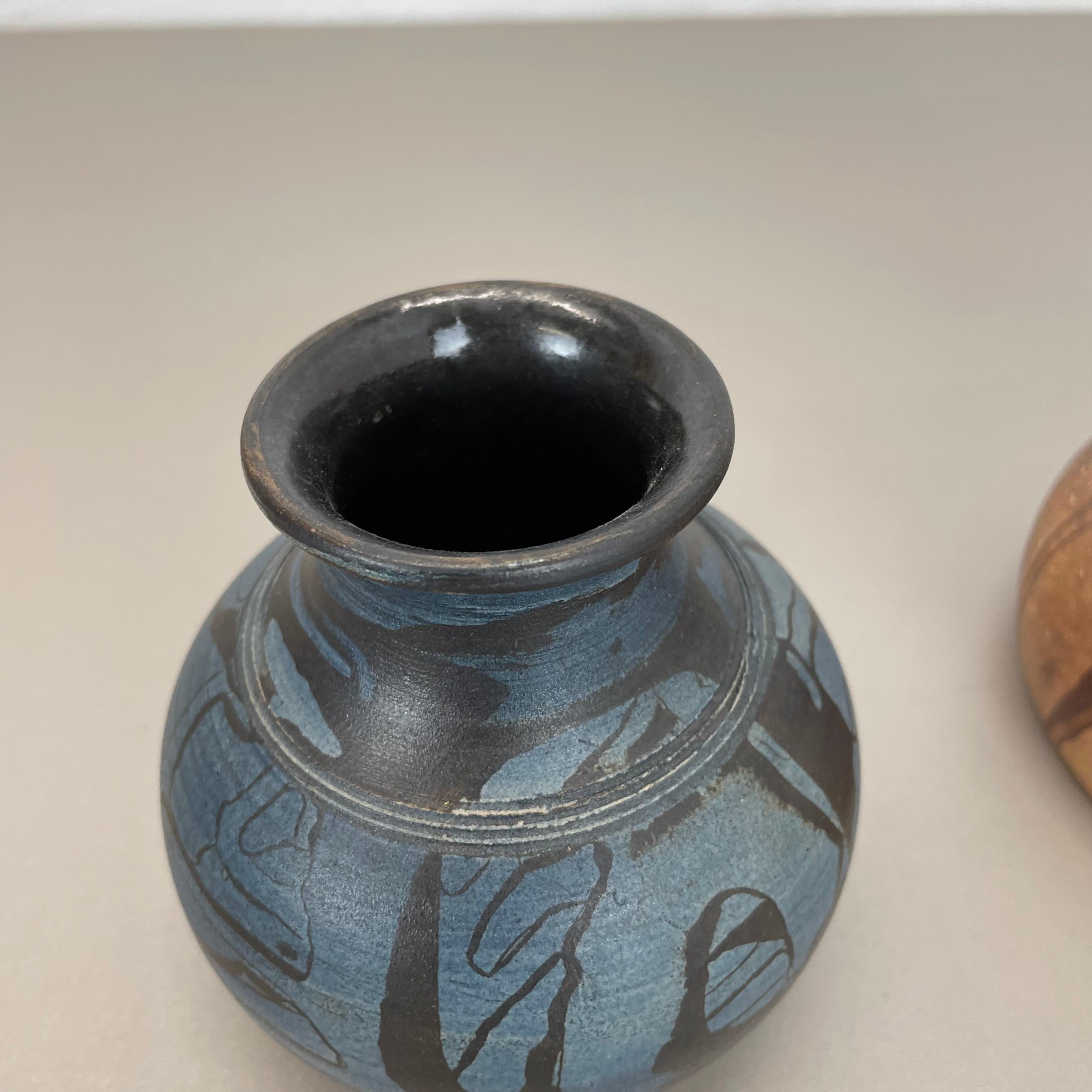 Satz von 2 Studio Pottery Skulpturale Objekte Gerhard Liebenthron, Deutschland, 1980er Jahre (Töpferwaren) im Angebot