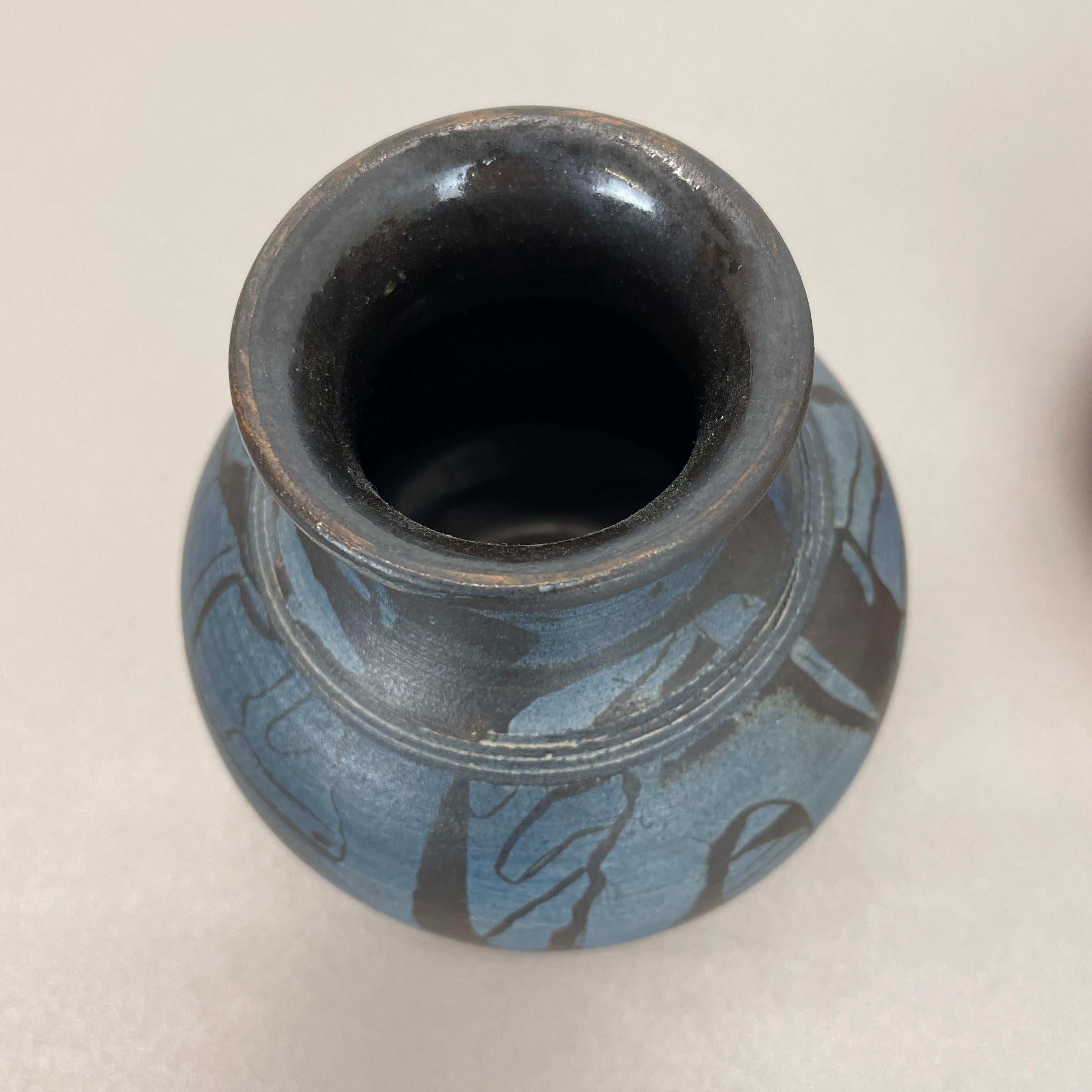 Satz von 2 Studio Pottery Skulpturale Objekte Gerhard Liebenthron, Deutschland, 1980er Jahre im Angebot 1
