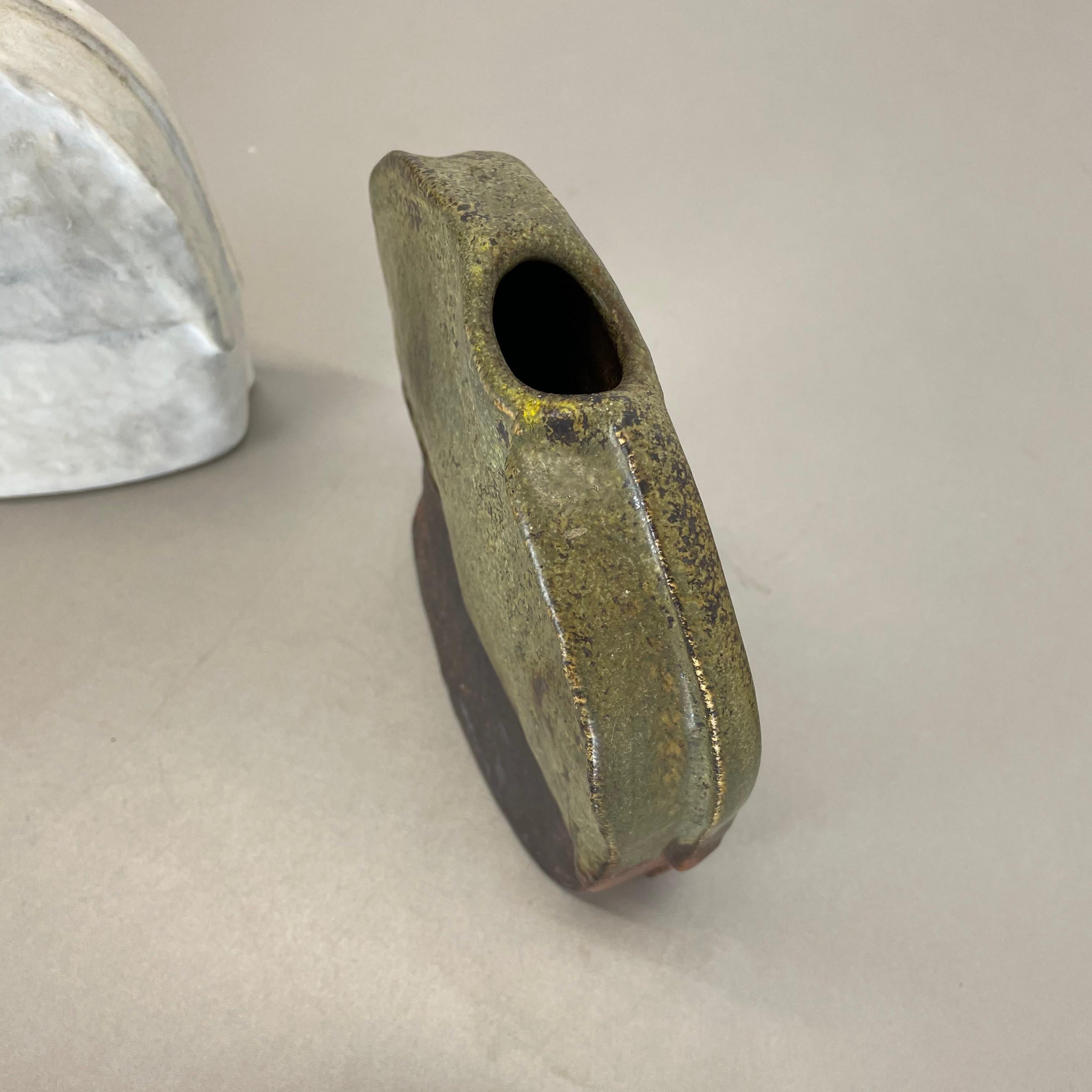 Juego de 2 Jarrón Studio Pottery Object de Heiner Balzar para Steuler, Alemania, años 70 en venta 3