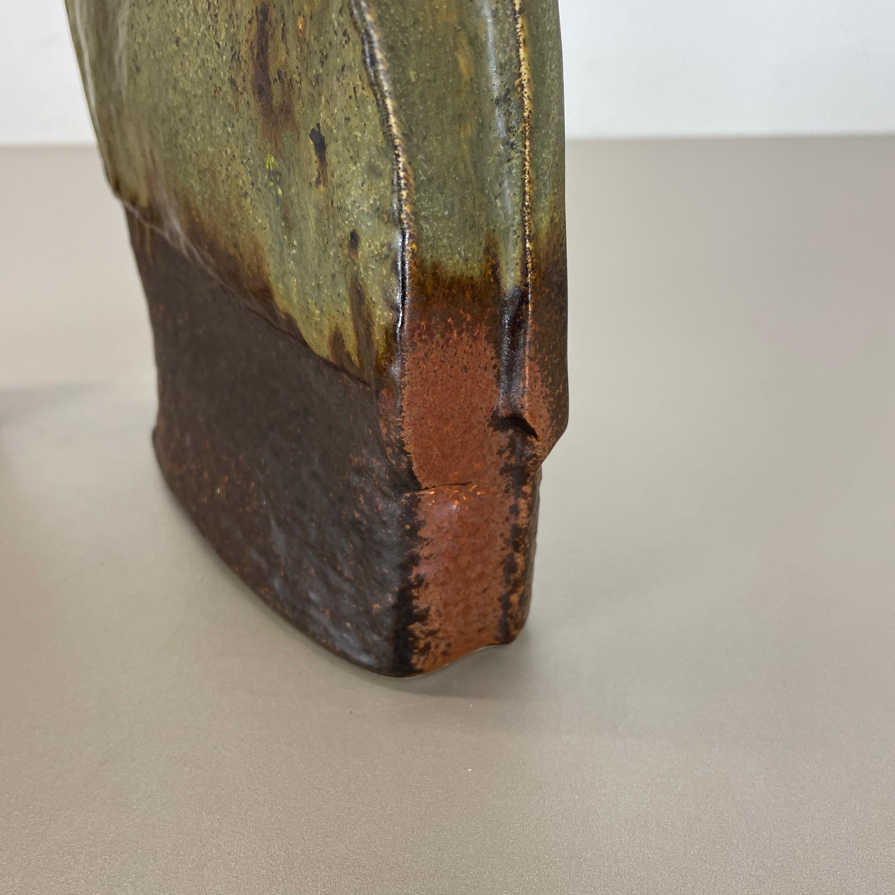 Juego de 2 Jarrón Studio Pottery Object de Heiner Balzar para Steuler, Alemania, años 70 en venta 2