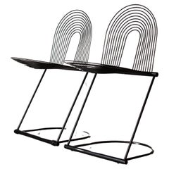 Set of 2 swing-chairs Jutta & Herbert Ohl