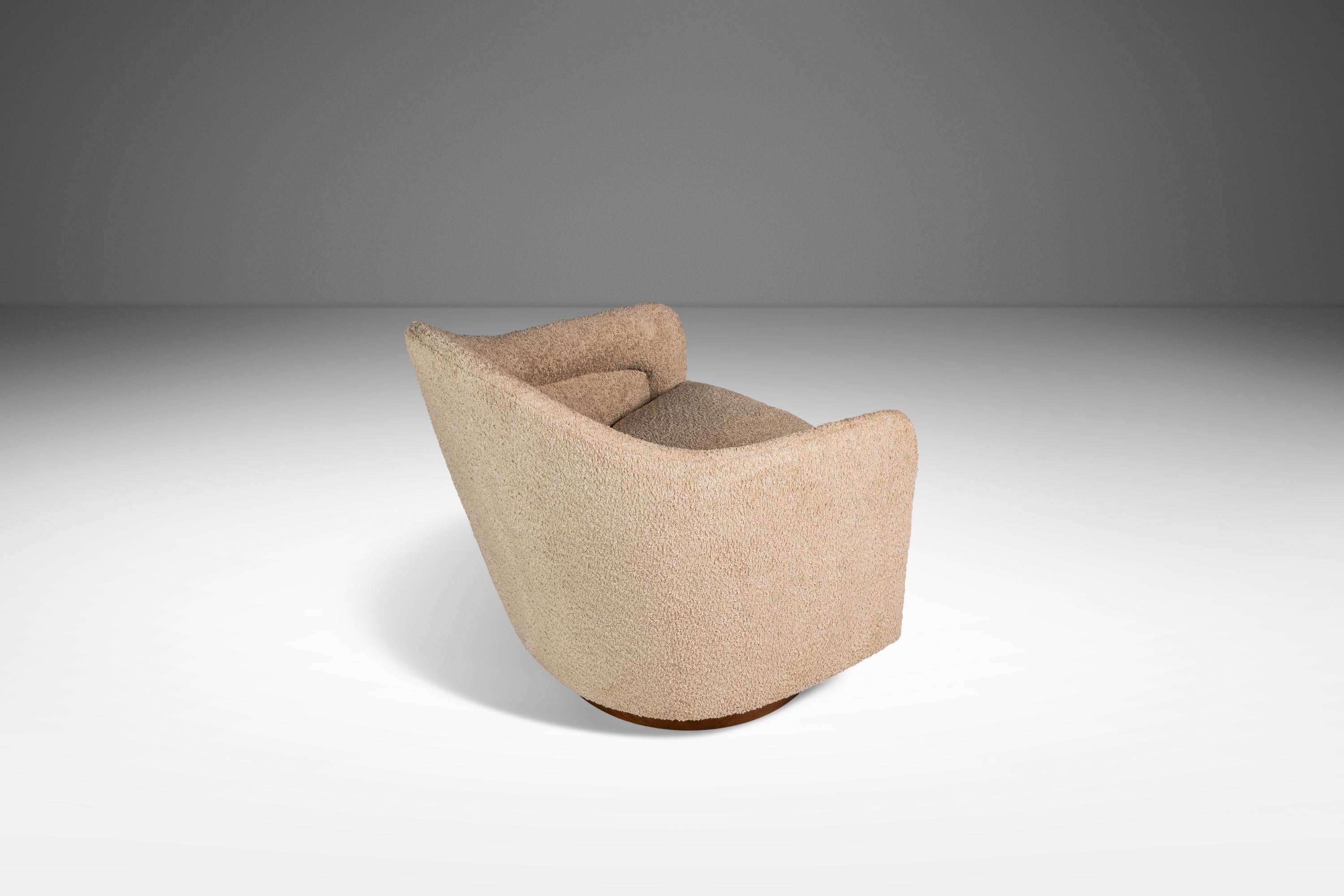 Ensemble de 2 pièces  Chaises de bain pivotantes, Adrian Pearsall pour Craft Associates, USA, c.C. en vente 4