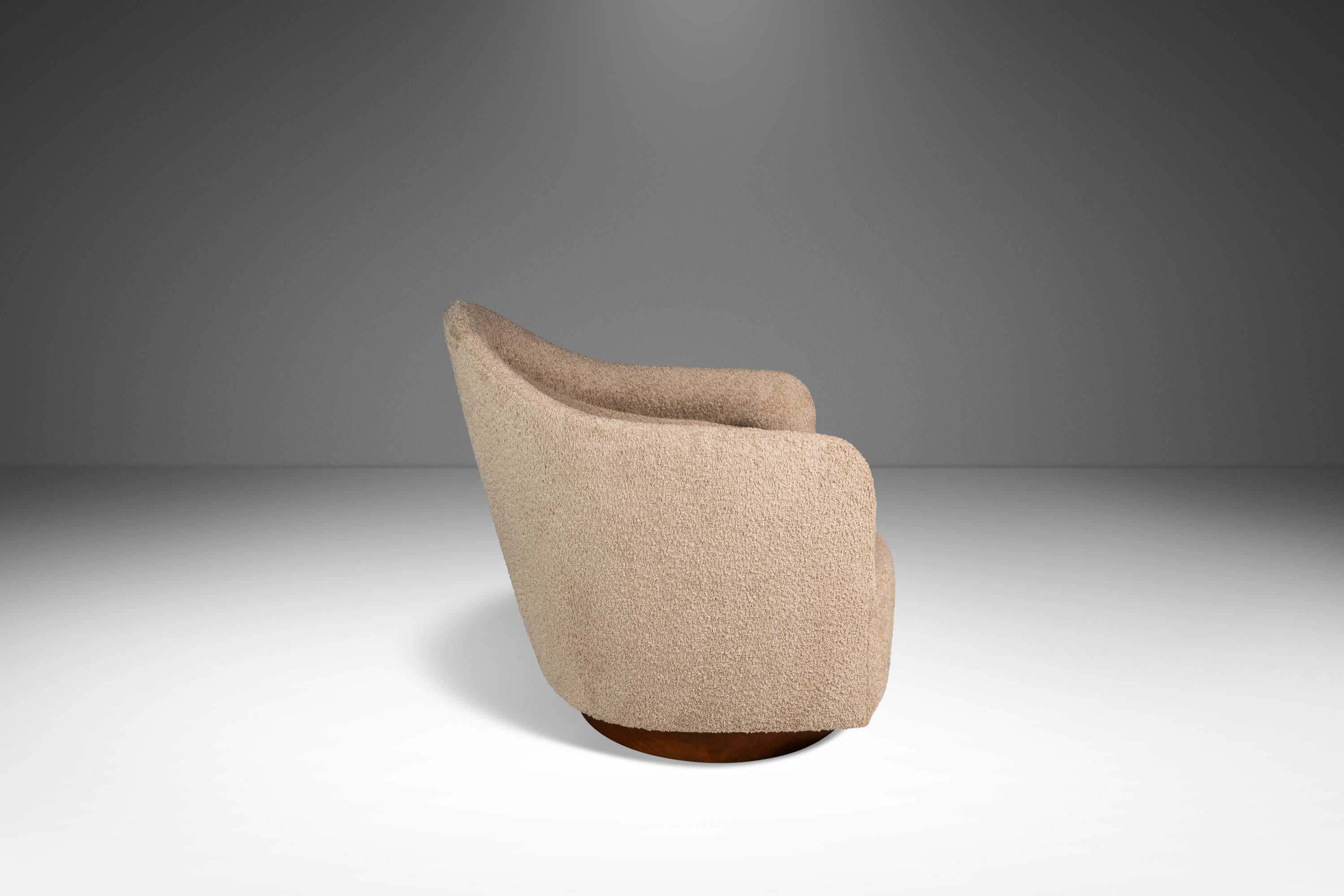Ensemble de 2 pièces  Chaises de bain pivotantes, Adrian Pearsall pour Craft Associates, USA, c.C. en vente 5