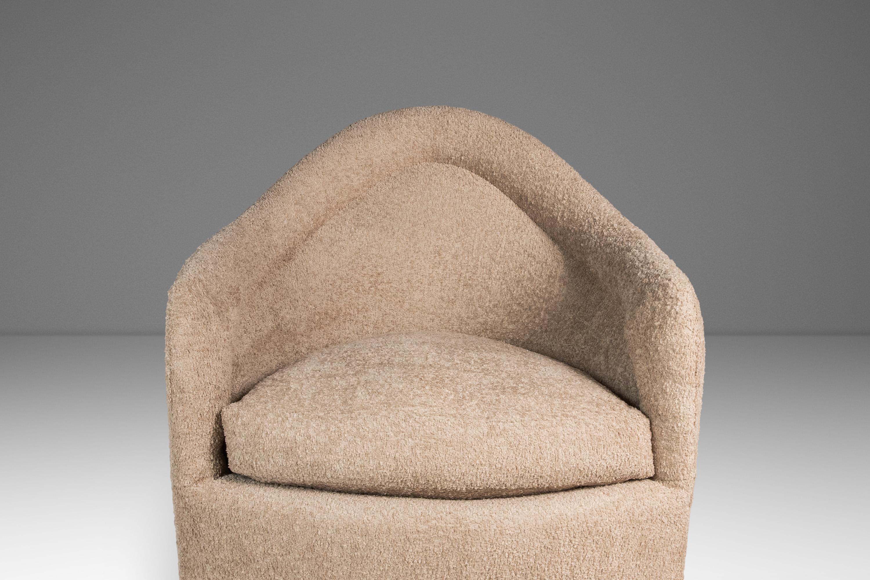Ensemble de 2 pièces  Chaises de bain pivotantes, Adrian Pearsall pour Craft Associates, USA, c.C. en vente 6