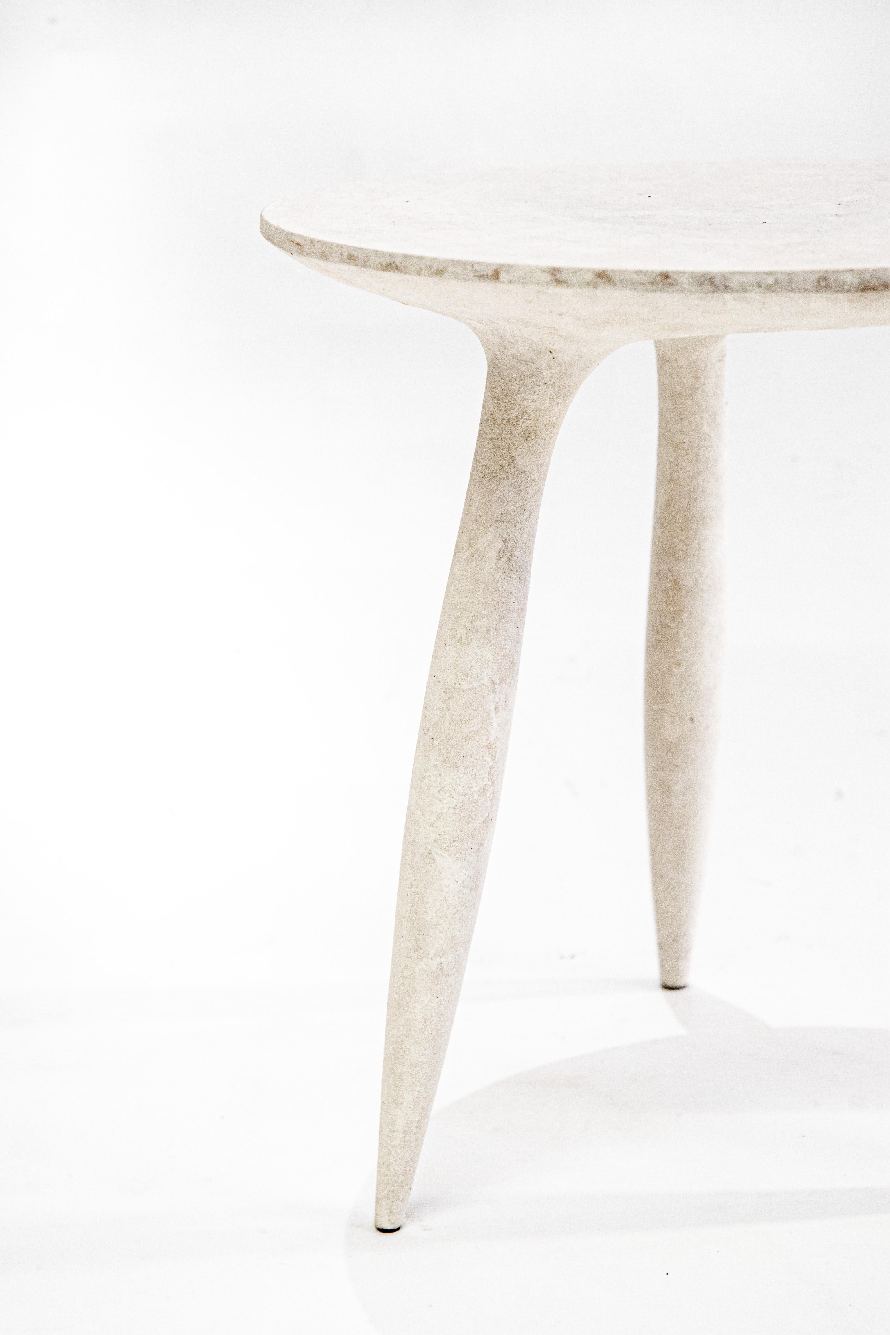 Contemporary Set of 2 Sycamore BTRFL Aside Stool by Cedric Breisacher