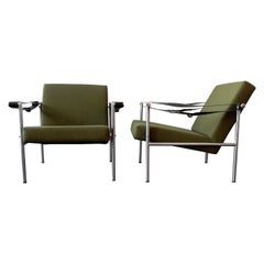 Vintage Set of 2 Easy Chairs by Martin Visser for 'T Spectrum, 1960s