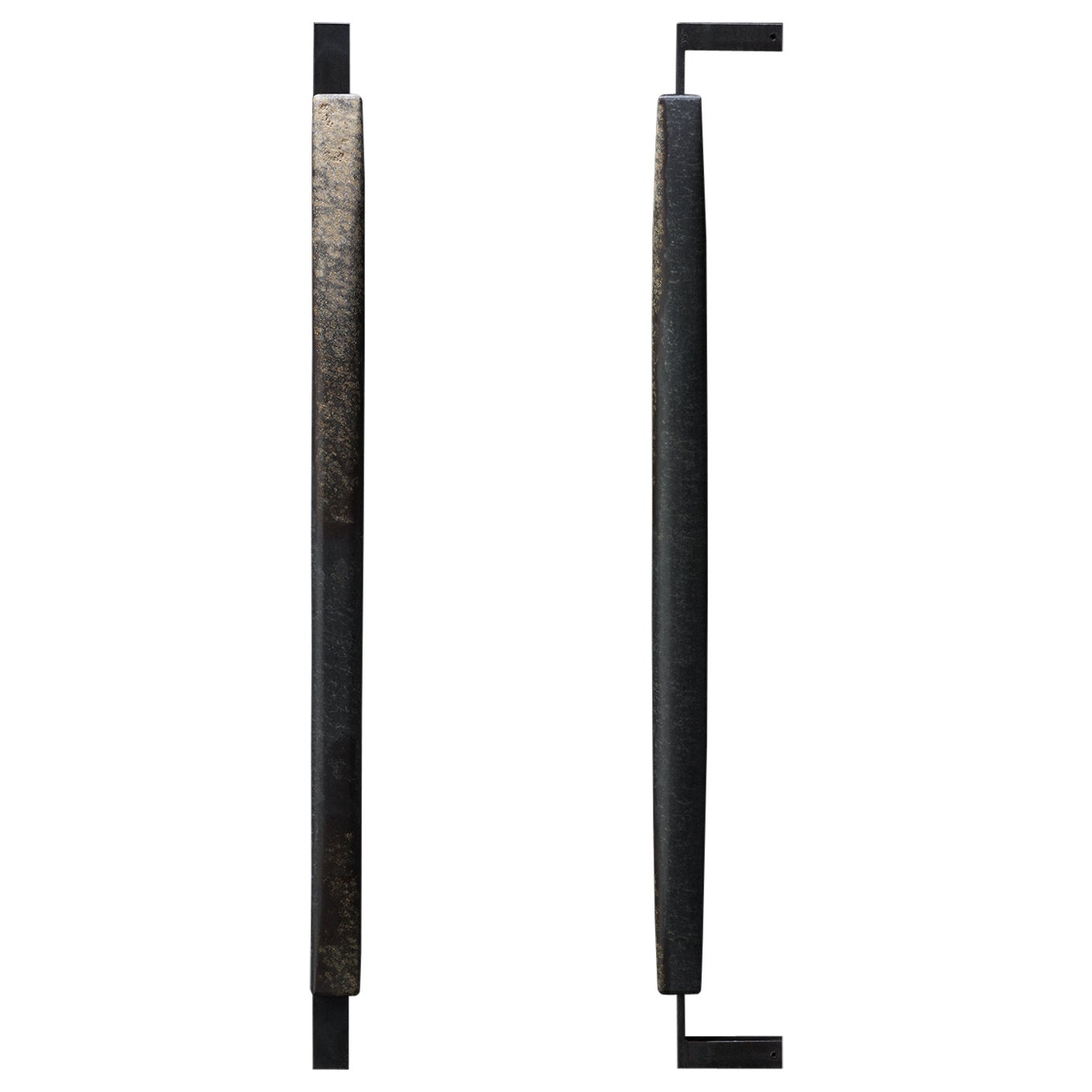 Set Of 2 T4 Sculptural Door Handles by Okurayama