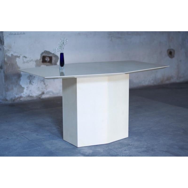 Set of 2 Table and Sideboard by Aldo Tura, Italy, 1960s For Sale 5