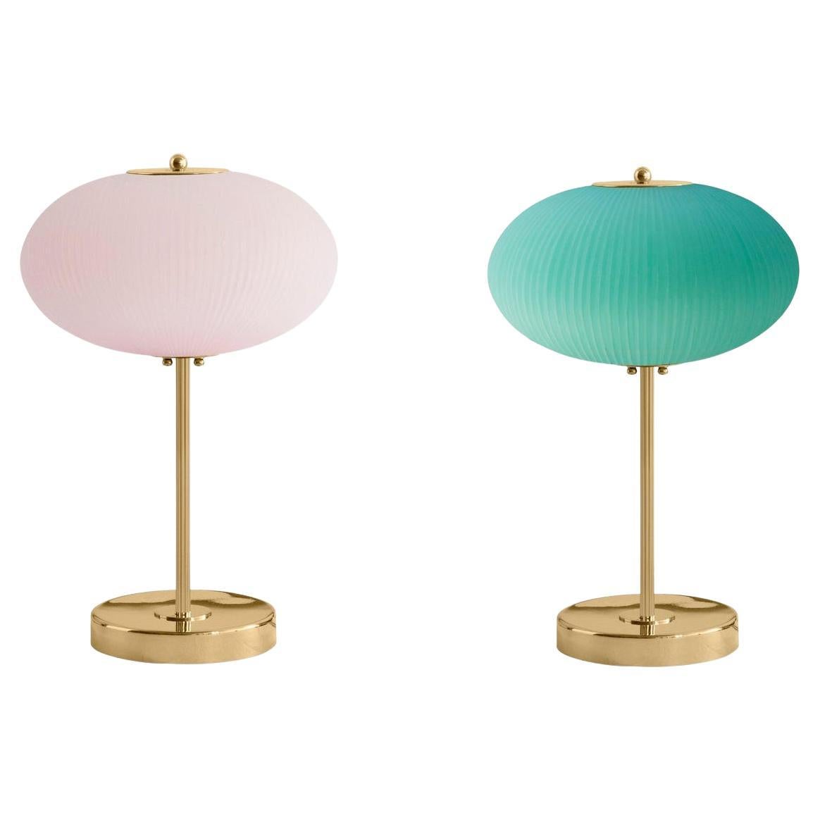 Set of 2 Table Lamp China 07 by Magic Circus Editions For Sale