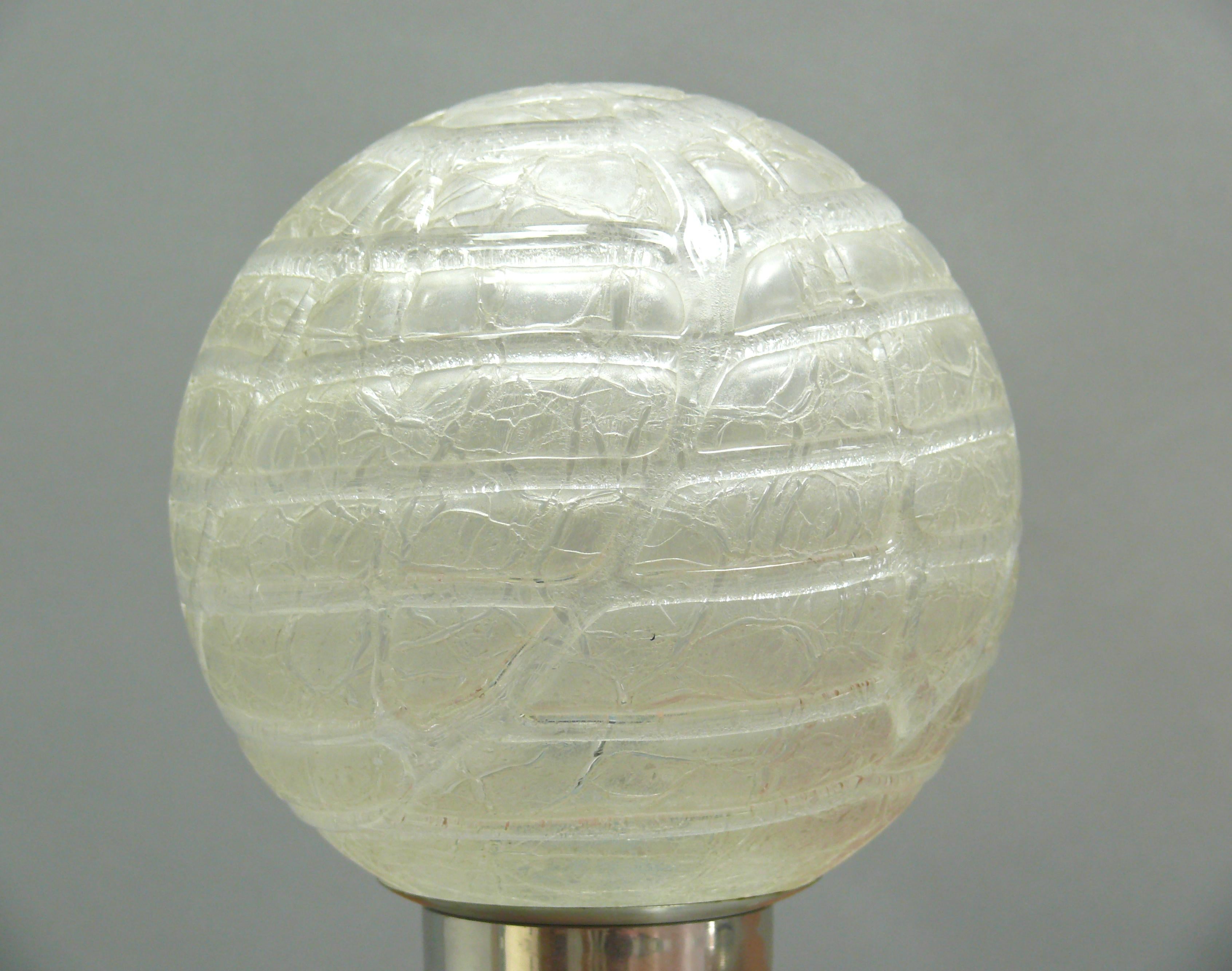Satz von 2 Space Age-Tischlampen von Doria Deutschland,  1970s (Ende des 20. Jahrhunderts) im Angebot