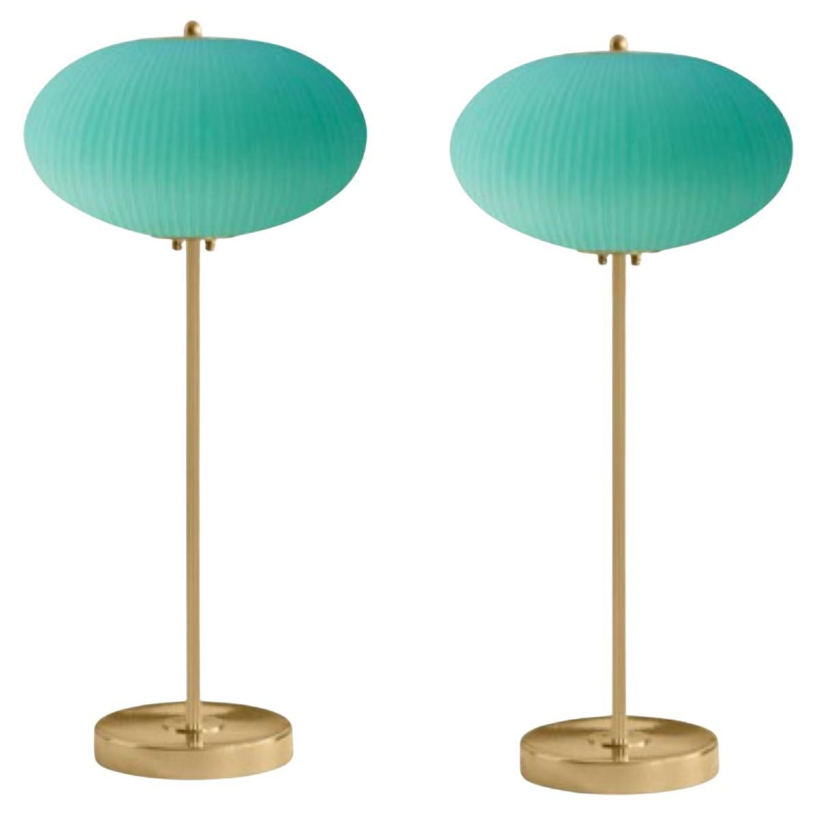 Set of 2 Table Lamps China 07 by Magic Circus Editions For Sale