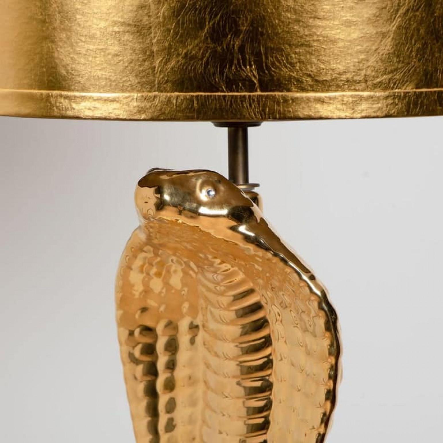 Set aus 2 Tischlampen „Corbra“ aus Keramik von Tommaso Barbi, 1960er Jahre im Angebot 5