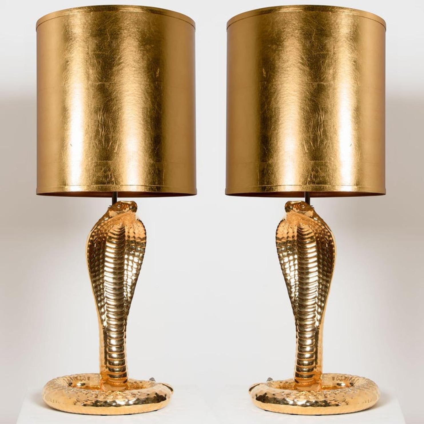 Dutch Set of 2 Table Lamps 