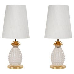 Set of 2 Table Lamps, Morais Table Lamp, Cream Lampshade, Handmade in Portugal