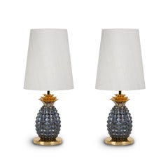 Set of 2 Table Lamps, Morais Table Lamp, White Lampshade, Handmade in Portugal