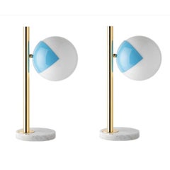 Set of 2 Table Lamps Pop-Up Dimmable by Magic Circus Editions