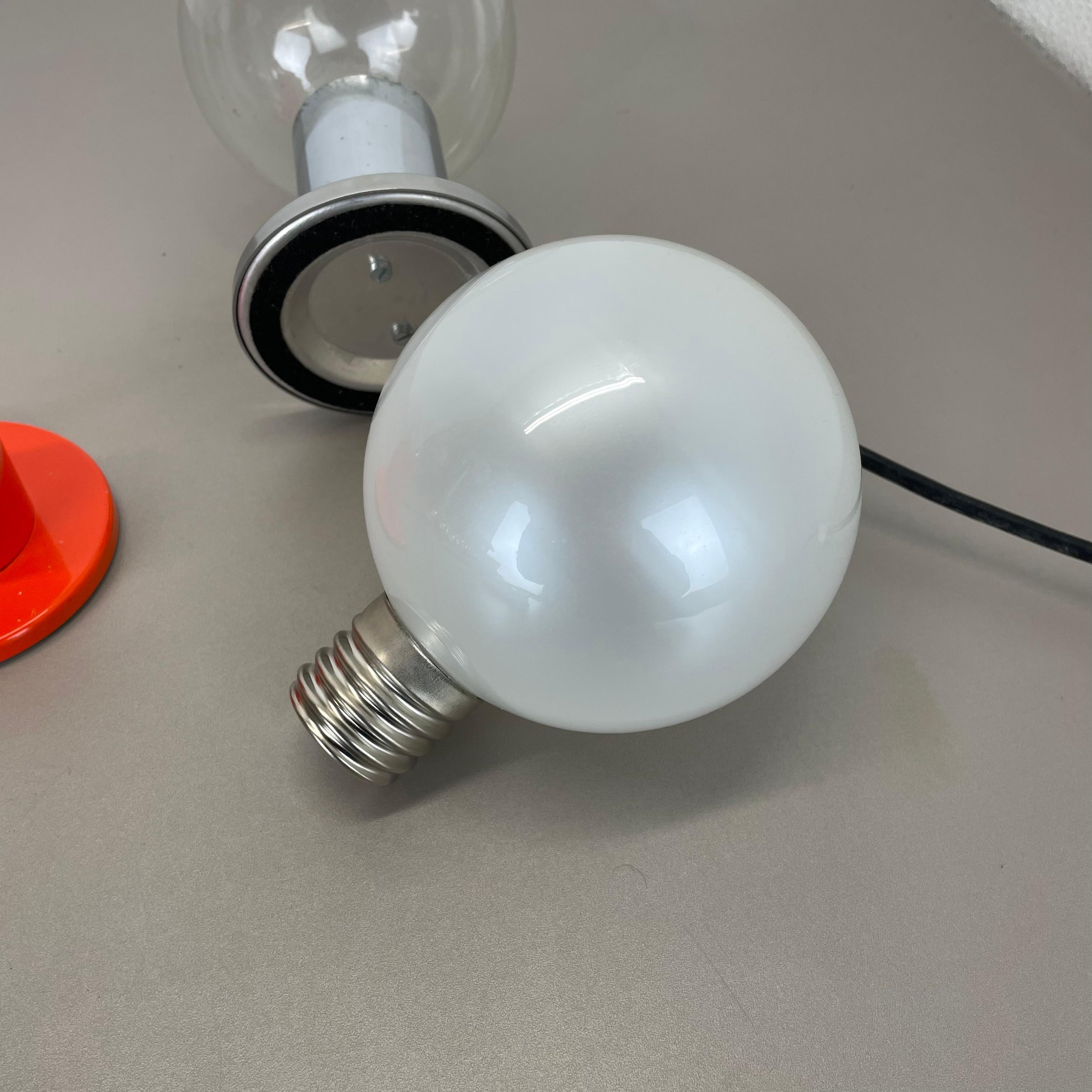 set of 2 Table Light Glass Bulb Designed by Motoko Ishi for STAFF Lights, 1970s For Sale 8