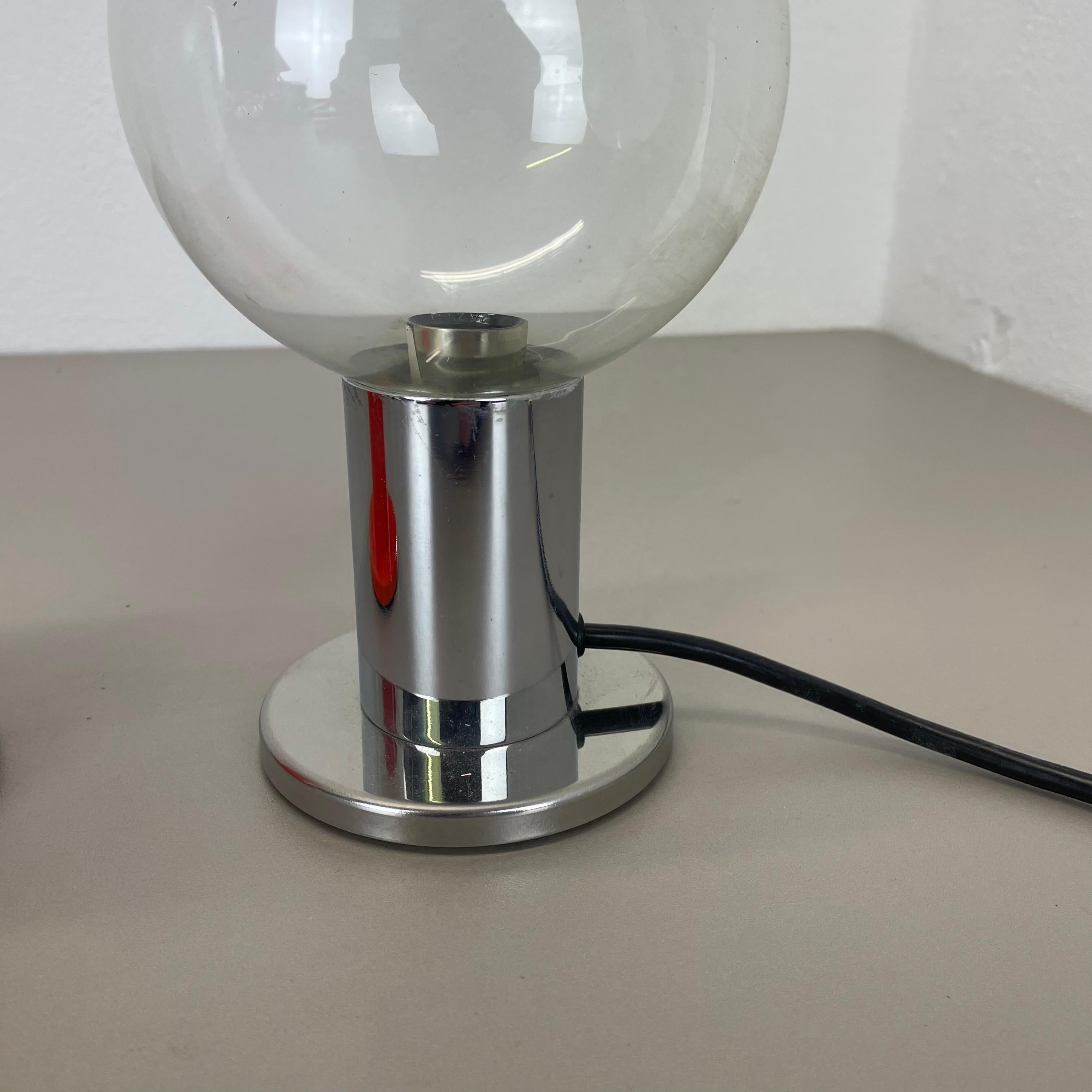 set of 2 Table Light Glass Bulb Designed by Motoko Ishi for STAFF Lights, 1970s In Good Condition For Sale In Kirchlengern, DE