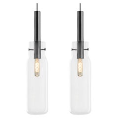 Set of 2 Tall Bandaska Pendant Light by Dechem Studio